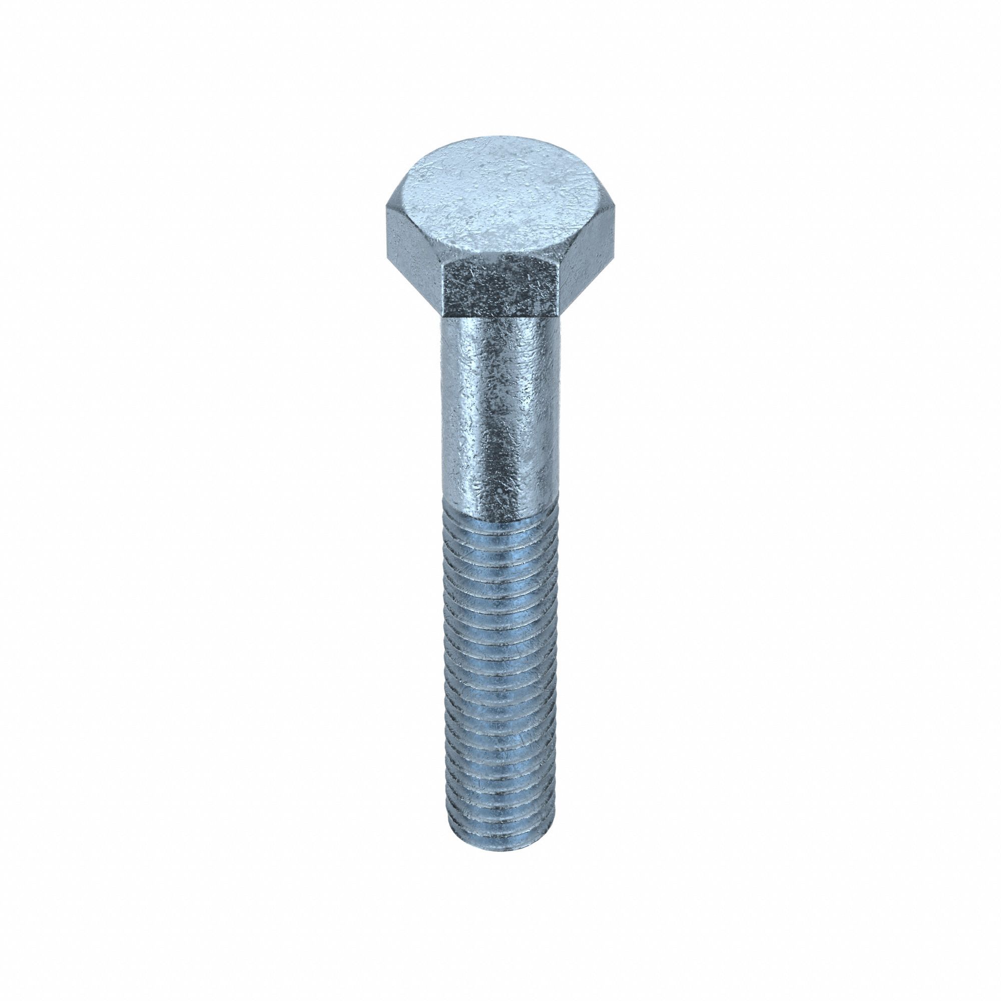 Hex Head Cap Screw: Steel, Grade 5, Zinc Plated, 5/16"-18, Coarse, 2 in lg, Globally Sourced, 50 PK