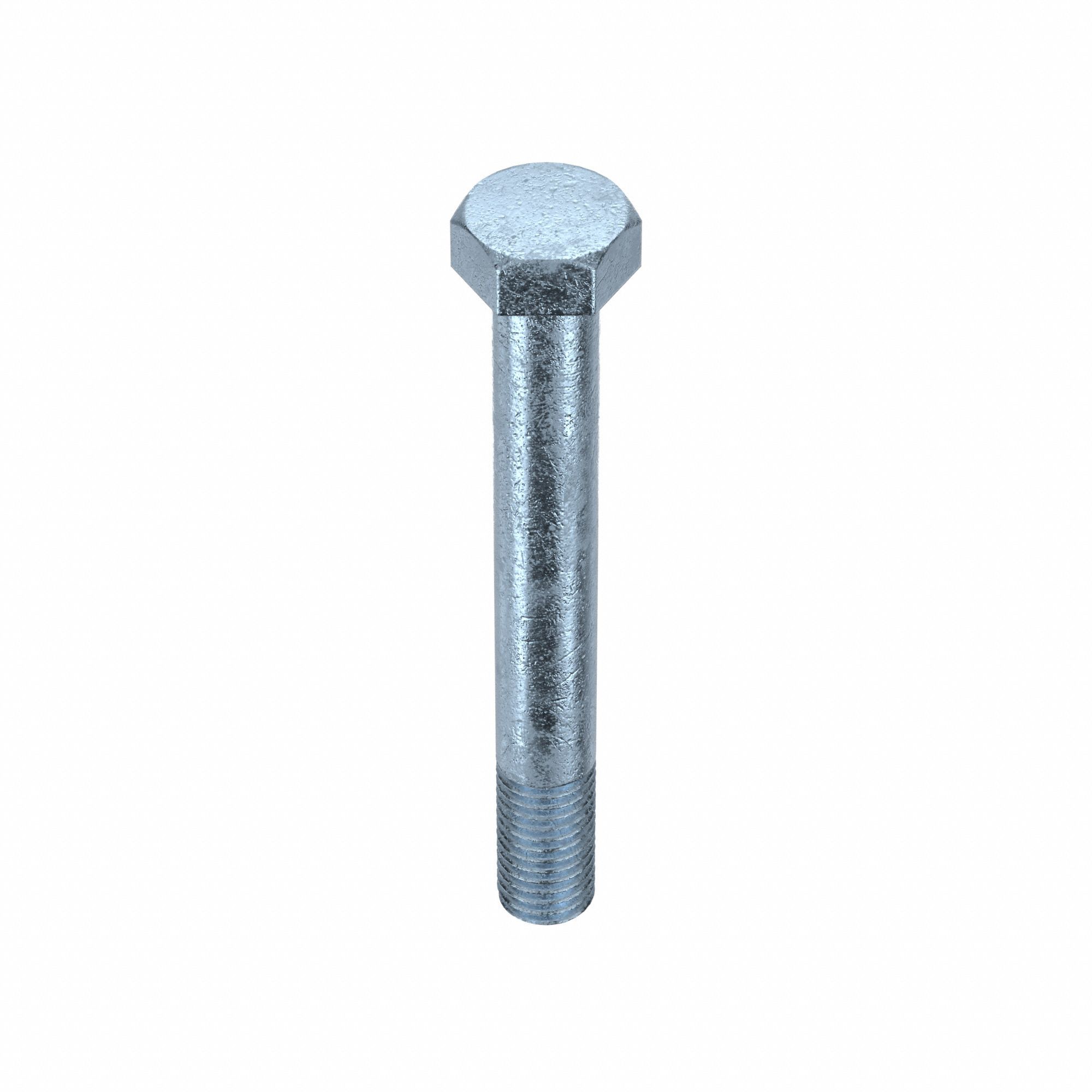 Hex Head Cap Screw: Steel, Grade 5, Zinc Plated, 5/8"-11, Coarse, 5 in lg, Globally Sourced, 5 PK