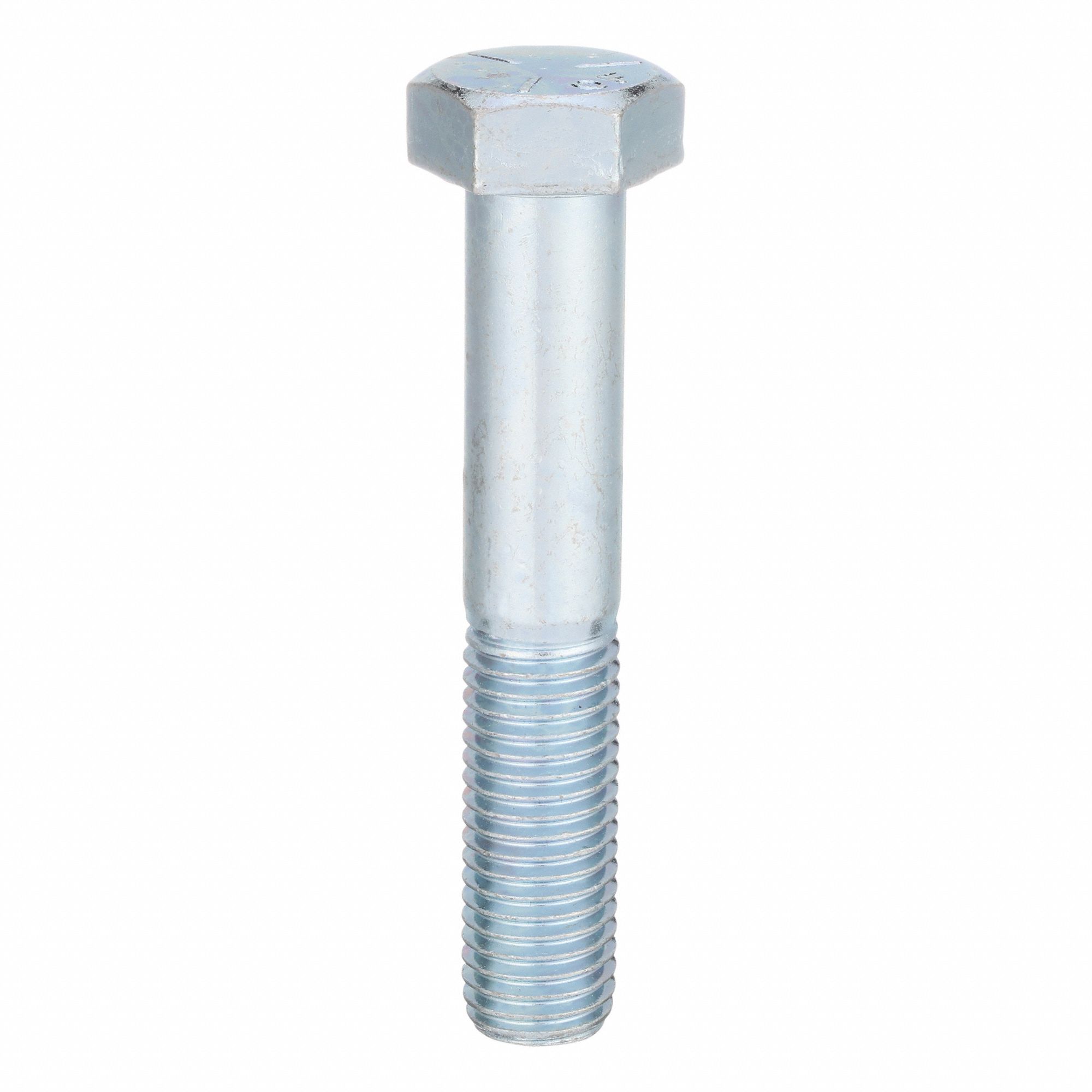 Hex Head Cap Screw: Steel, Grade 5, Zinc Plated, 3/4"-10, Coarse, 4 1/4 in lg, Inch, SAE J429, 5 PK