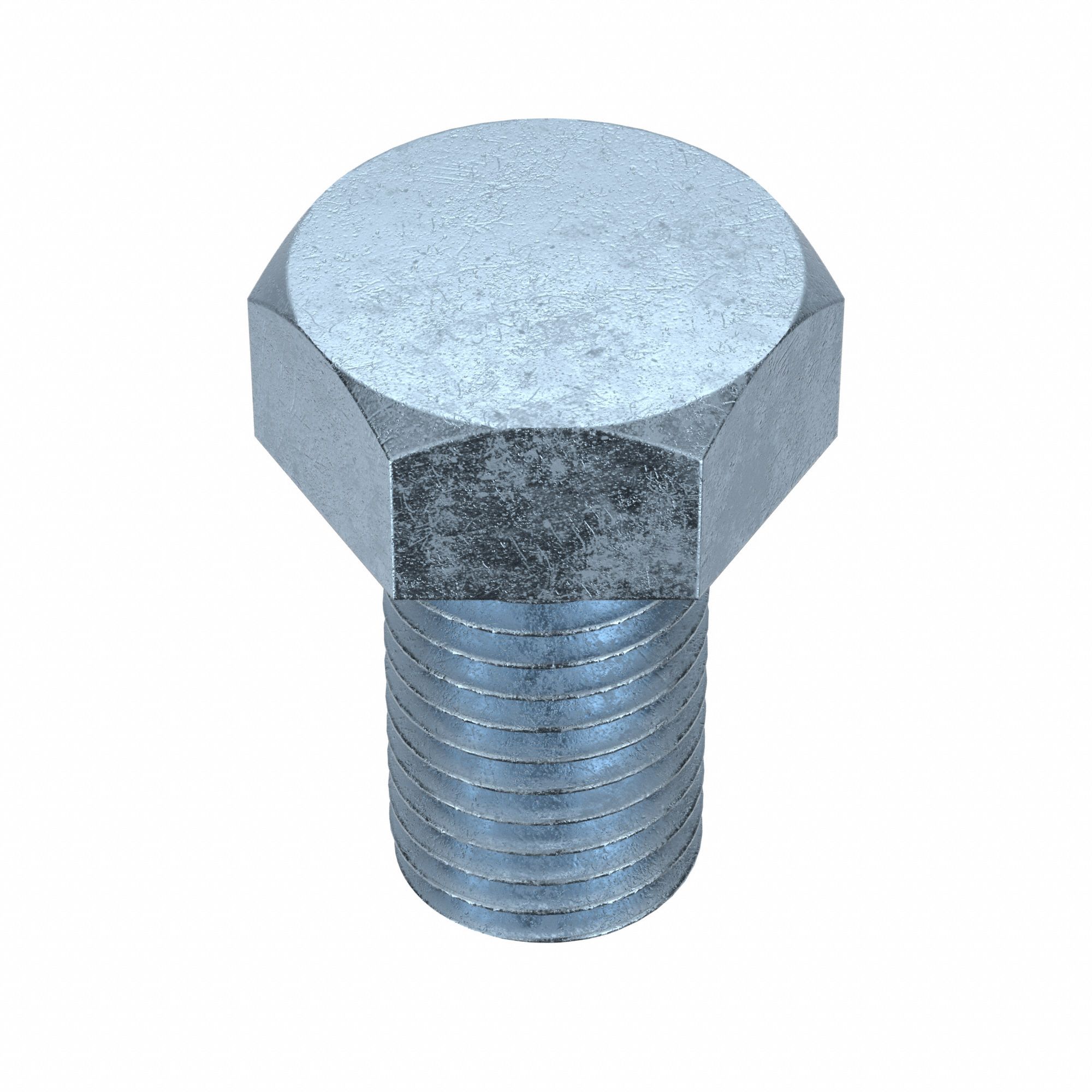 Hex Head Cap Screw: Steel, Grade 5, Zinc Plated, 7/8"-9, Coarse, 1 1/2 in lg, Globally Sourced, 5 PK