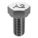 HEX HEAD CAP SCREW, STAINLESS STEEL, A2, PLAIN FINISH, M6-1.00, COARSE, 12MM L, 50 PK