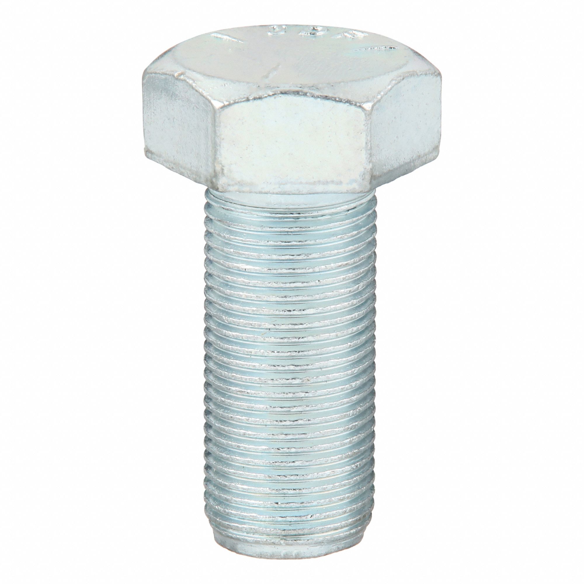 Hex Head Cap Screw: Steel, Grade 5, Zinc Plated, 7/8"-14, Fine, 2 in lg, Globally Sourced, 5 PK