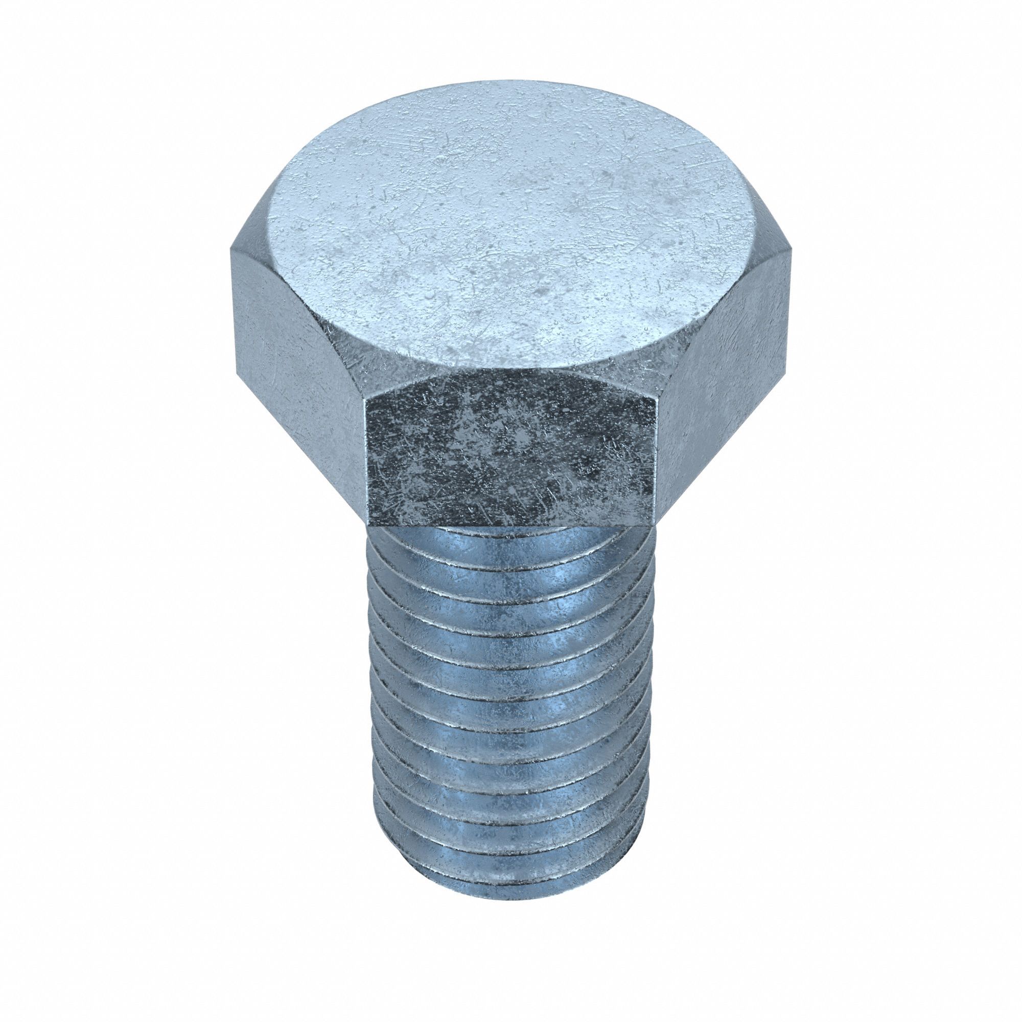 VIS À TÊTE À SIX PANS,ACIER,CLASSE 8.8,GALVANISÉ,M12-1,75,GROS,25MM LO,COMPLET,50PQ