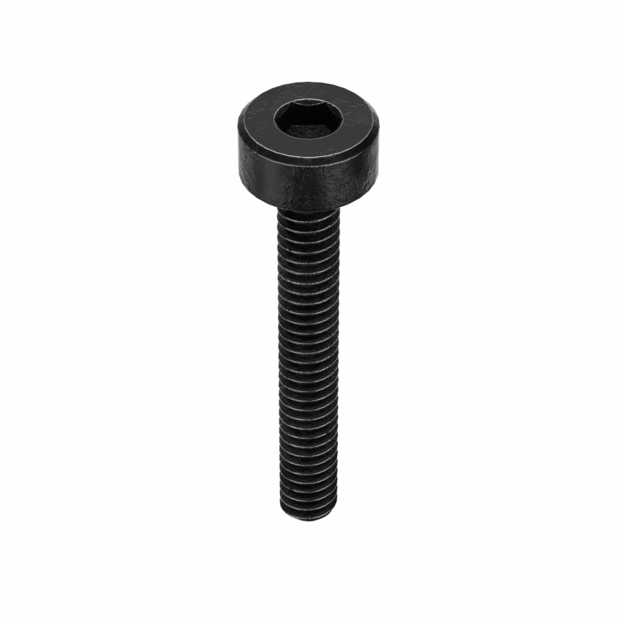 Socket Head Cap Screw: #2-56 Thread Size, 5/8 in Lg, Std, Black Oxide, Alloy Steel, 100 PK