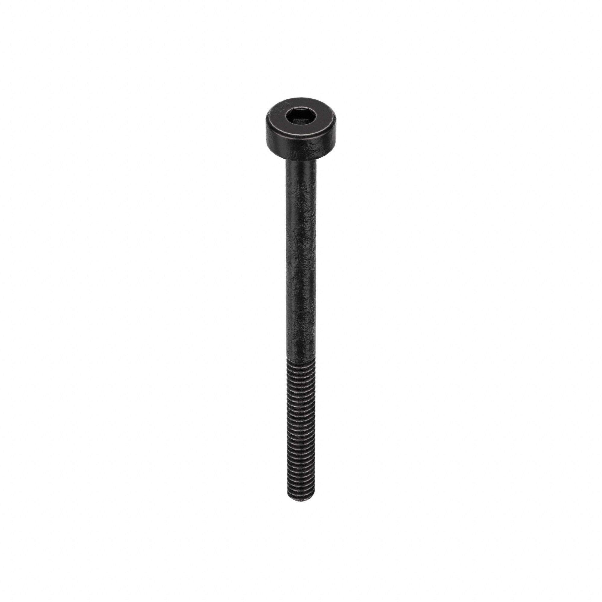 Socket Head Cap Screw: #4-40 Thread Size, 1 3/4 in Lg, Std, Black Oxide, Alloy Steel, 100 PK