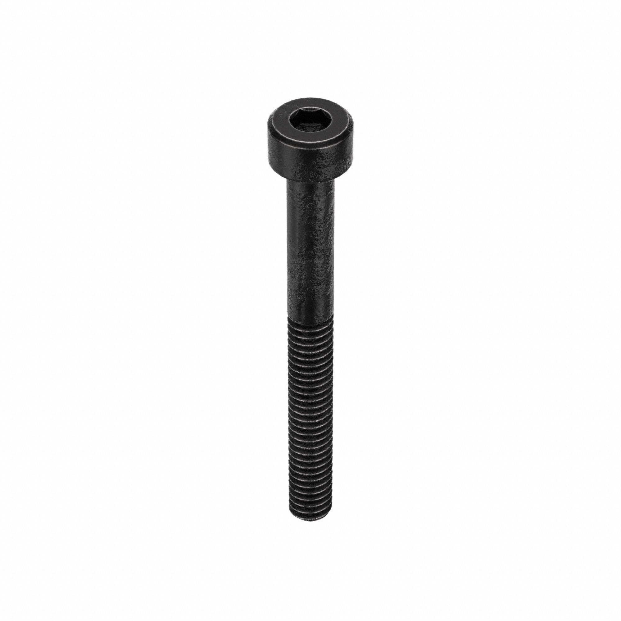 Socket Head Cap Screw: #5-40 Thread Size, 1 1/4 in Lg, Std, Black Oxide, Alloy Steel, 100 PK