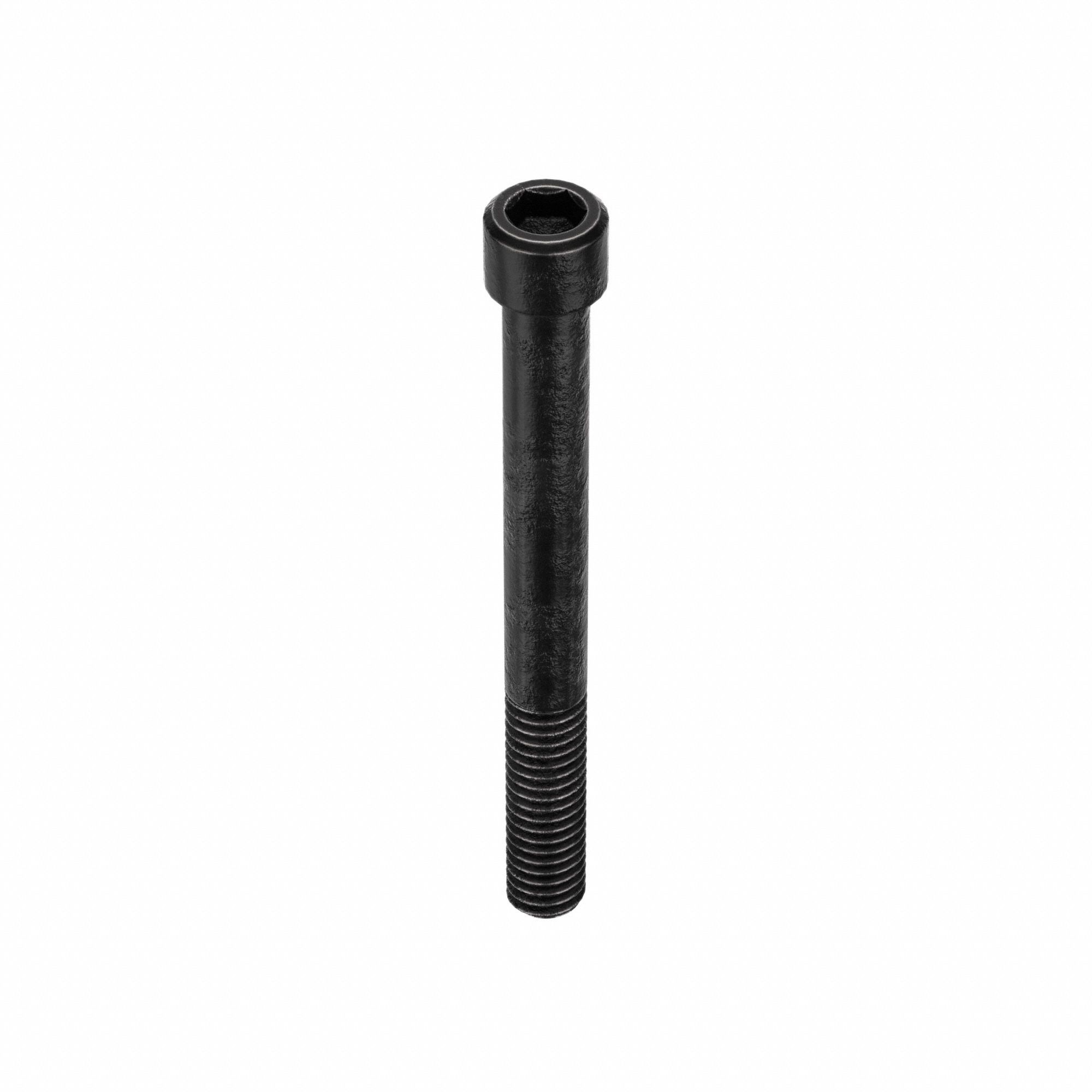 Socket Head Cap Screw: 5/16"-18 Thread Size, 3 in Lg, Std, Black Oxide, Alloy Steel, 25 PK