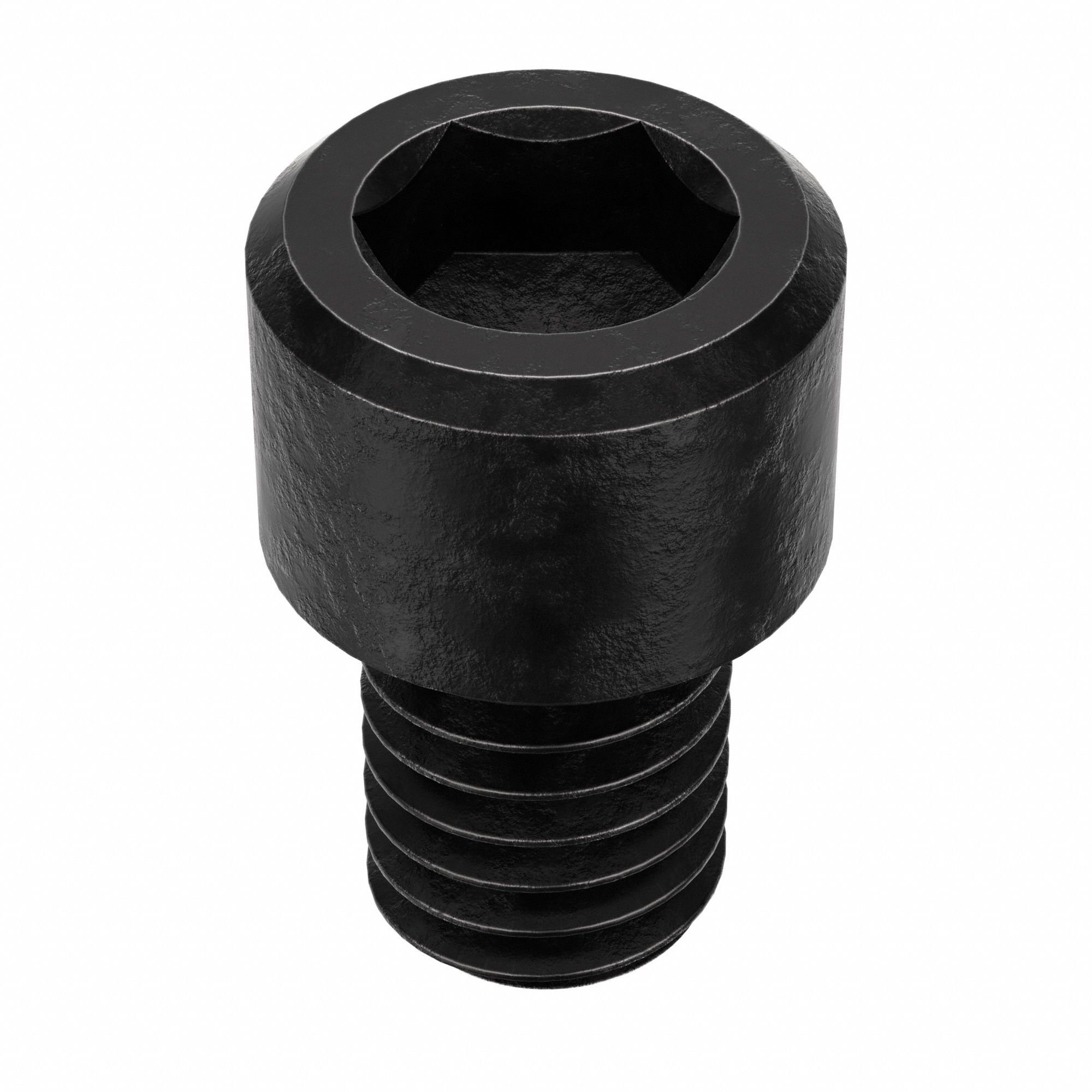 Socket Head Cap Screw: 3/8"-16 Thread Size, 1/2 in Lg, Std, Black Oxide, Alloy Steel, 50 PK
