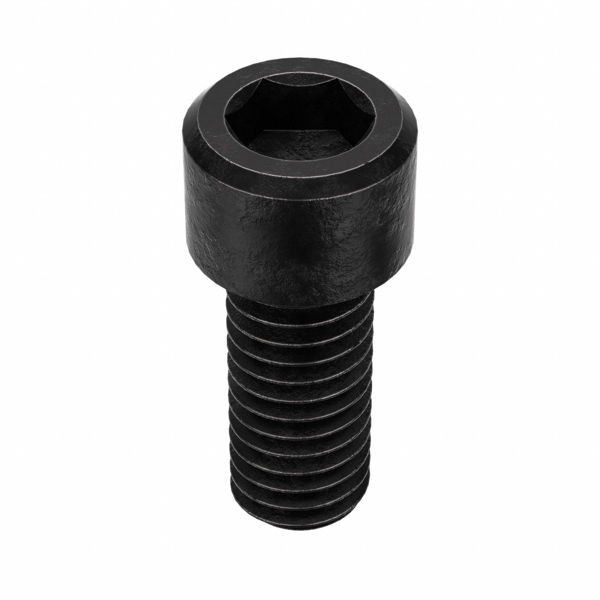 Socket Head Cap Screw: 3/8"-16 Thread Size, 7/8 in Lg, Std, Black Oxide, Alloy Steel, 50 PK