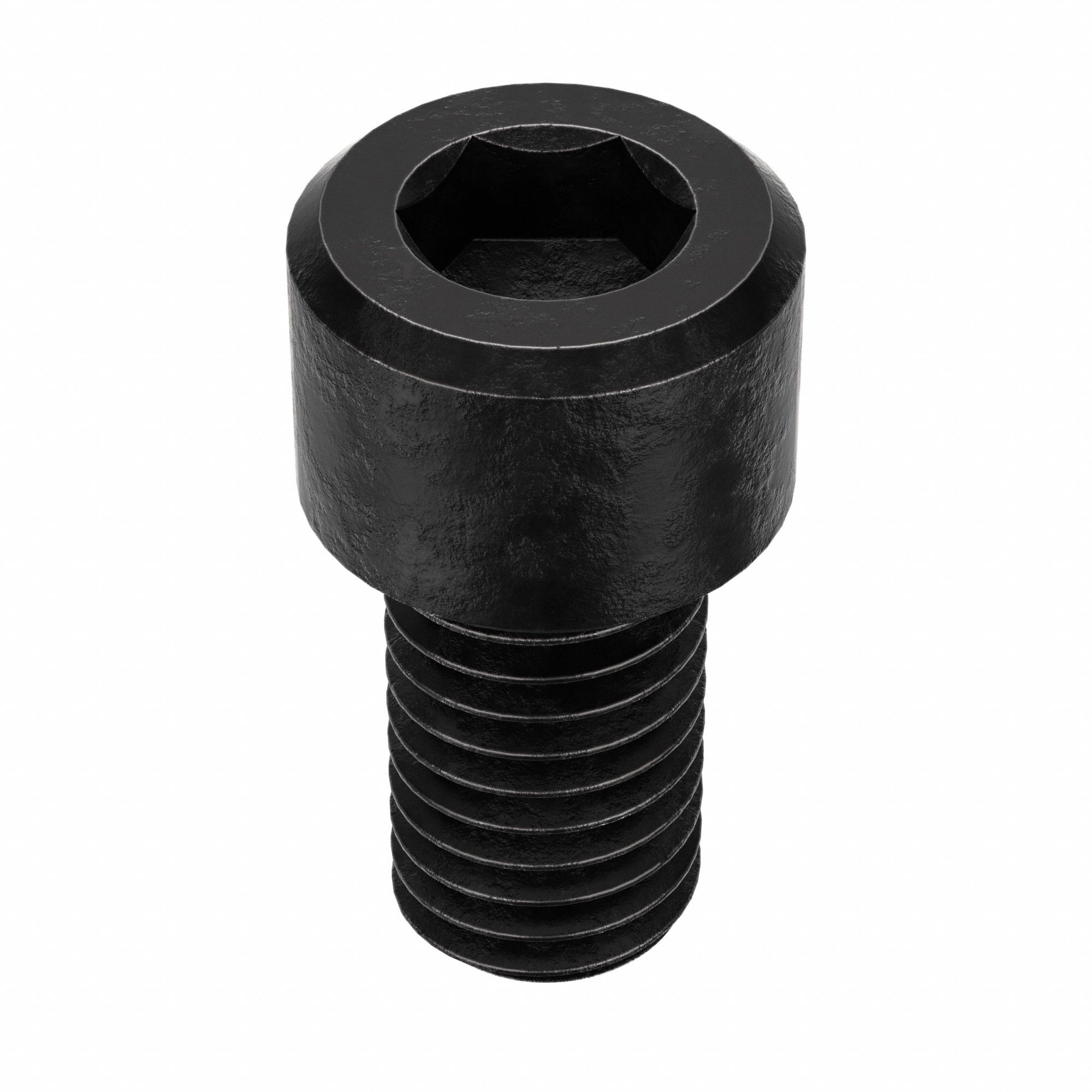 Socket Head Cap Screw: 1/2"-13 Thread Size, 7/8 in Lg, Std, Black Oxide, Alloy Steel, 10 PK