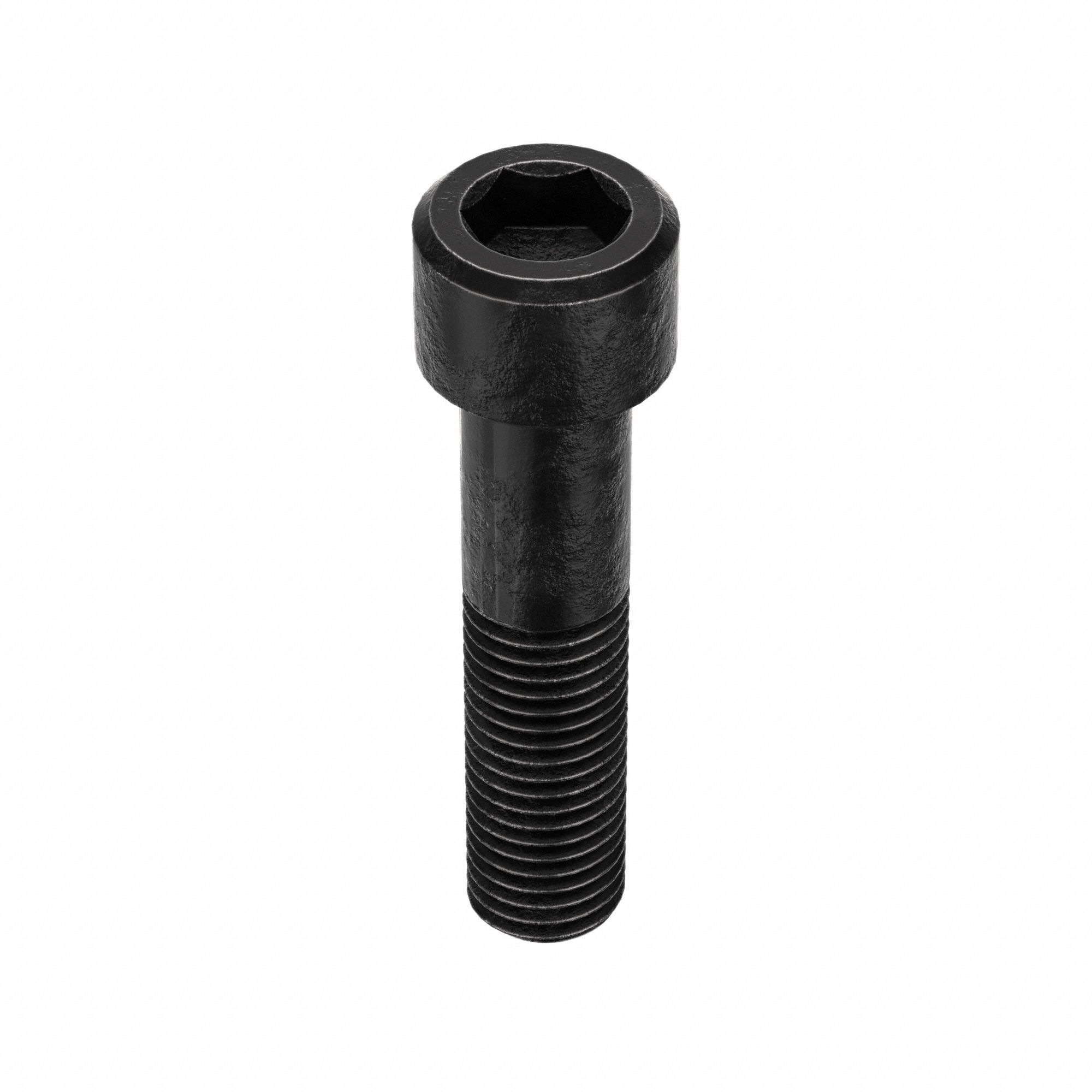 Socket Head Cap Screw: 3/4"-10 Thread Size, 3 1/4 in Lg, Std, Black Oxide, Alloy Steel, 5 PK