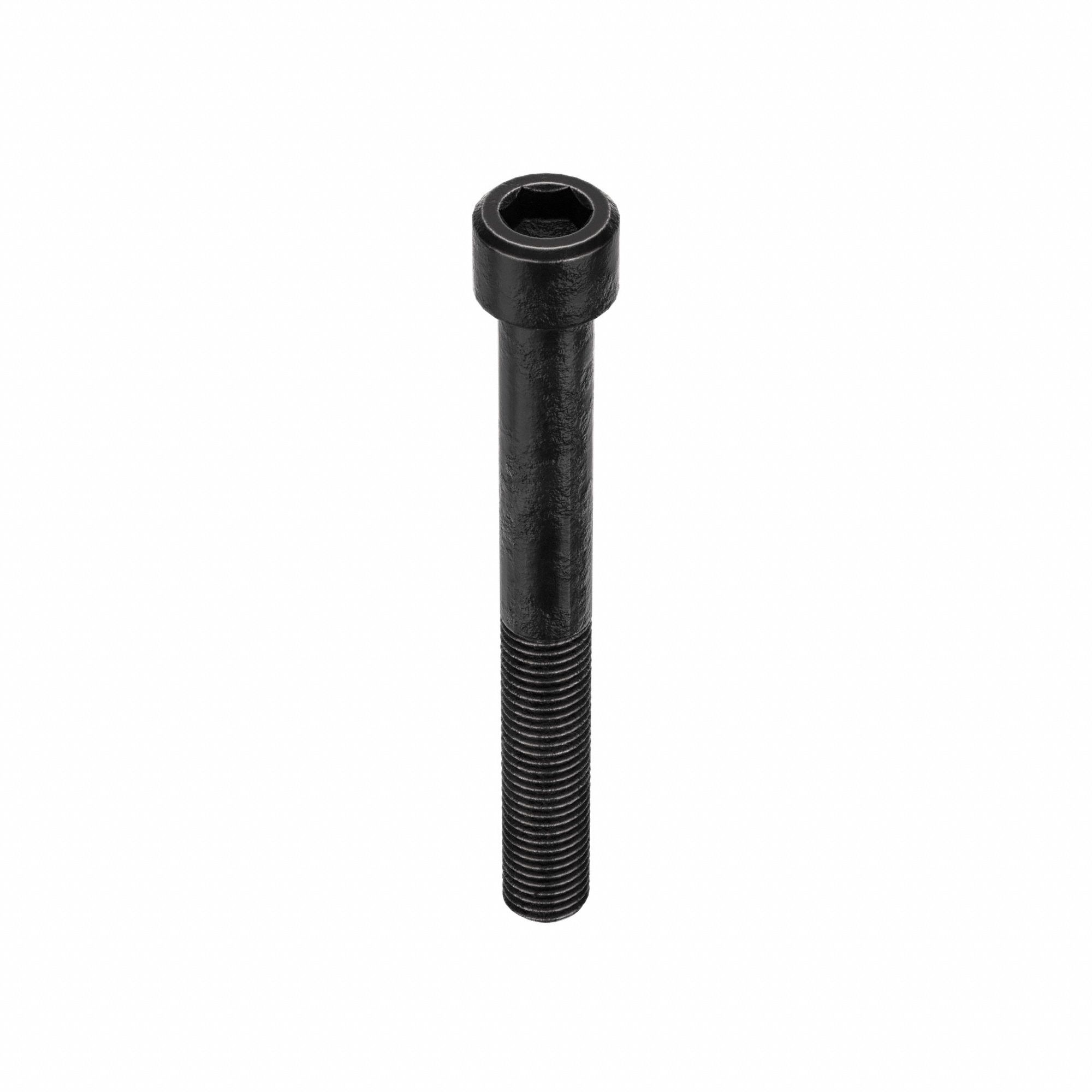 Socket Head Cap Screw: 3/4"-10 Thread Size, 6 1/2 in Lg, Std, Black Oxide, Alloy Steel, 5/8 in Drive