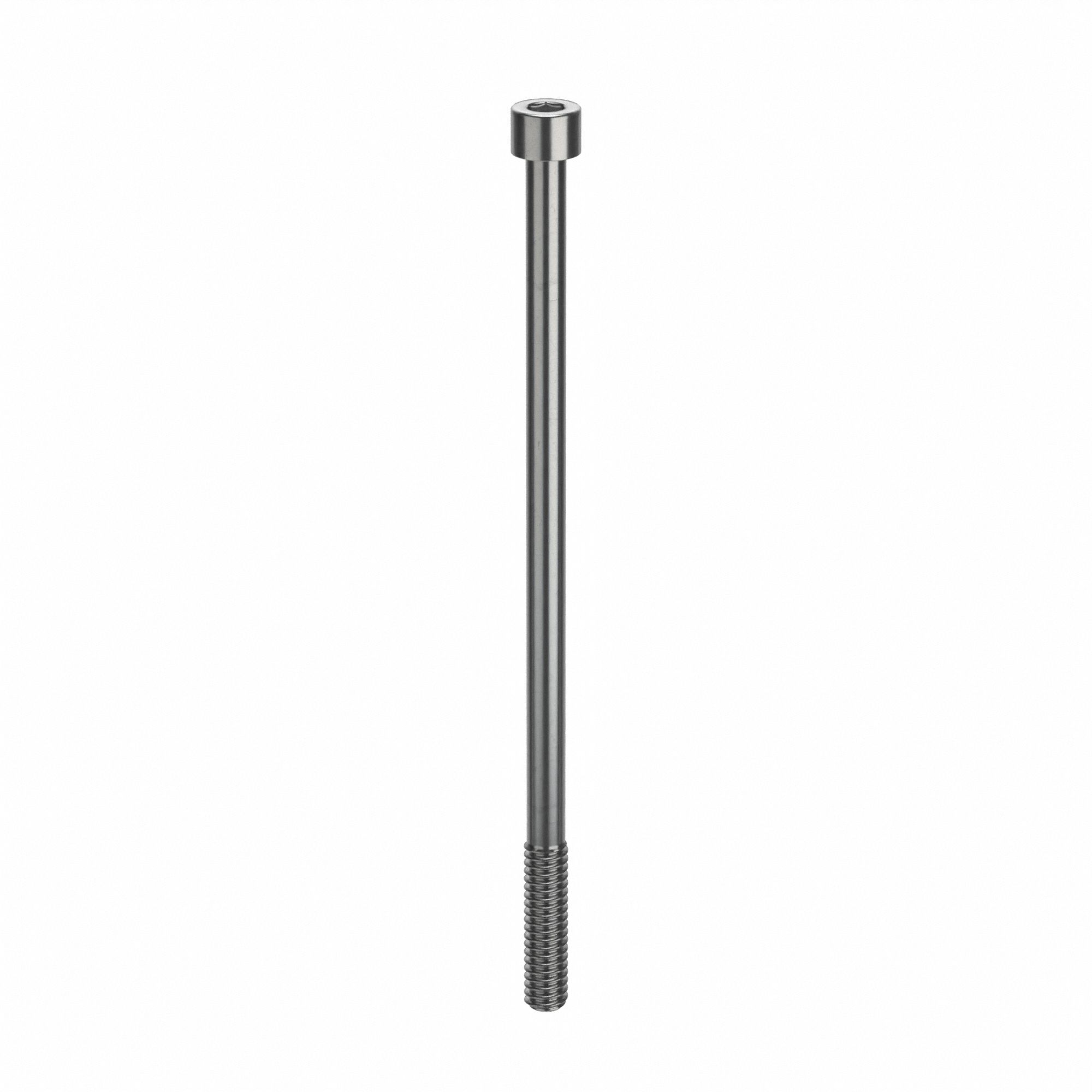 Socket Head Cap Screw: 1/4"-20 Thread Size, 5 in Lg, Std, Plain, Stainless Steel, 18-8, 25 PK