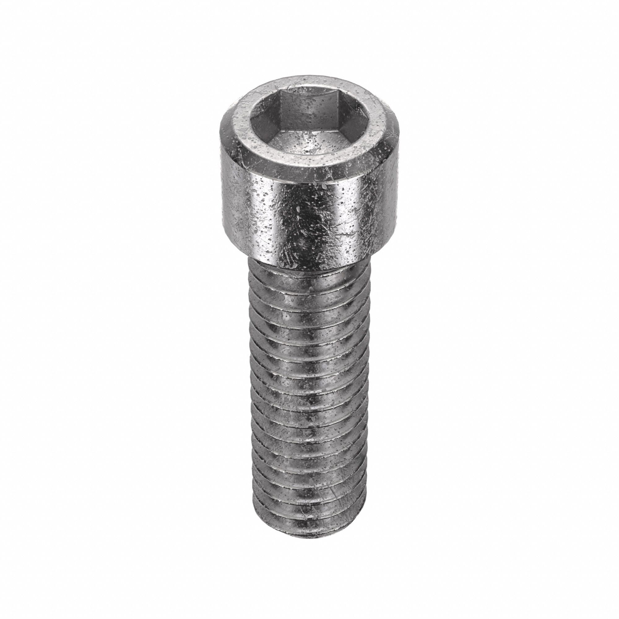 Socket Head Cap Screw: 5/16"-18 Thread Size, 1 in Lg, Std, Plain, Stainless Steel, 18-8, 50 PK