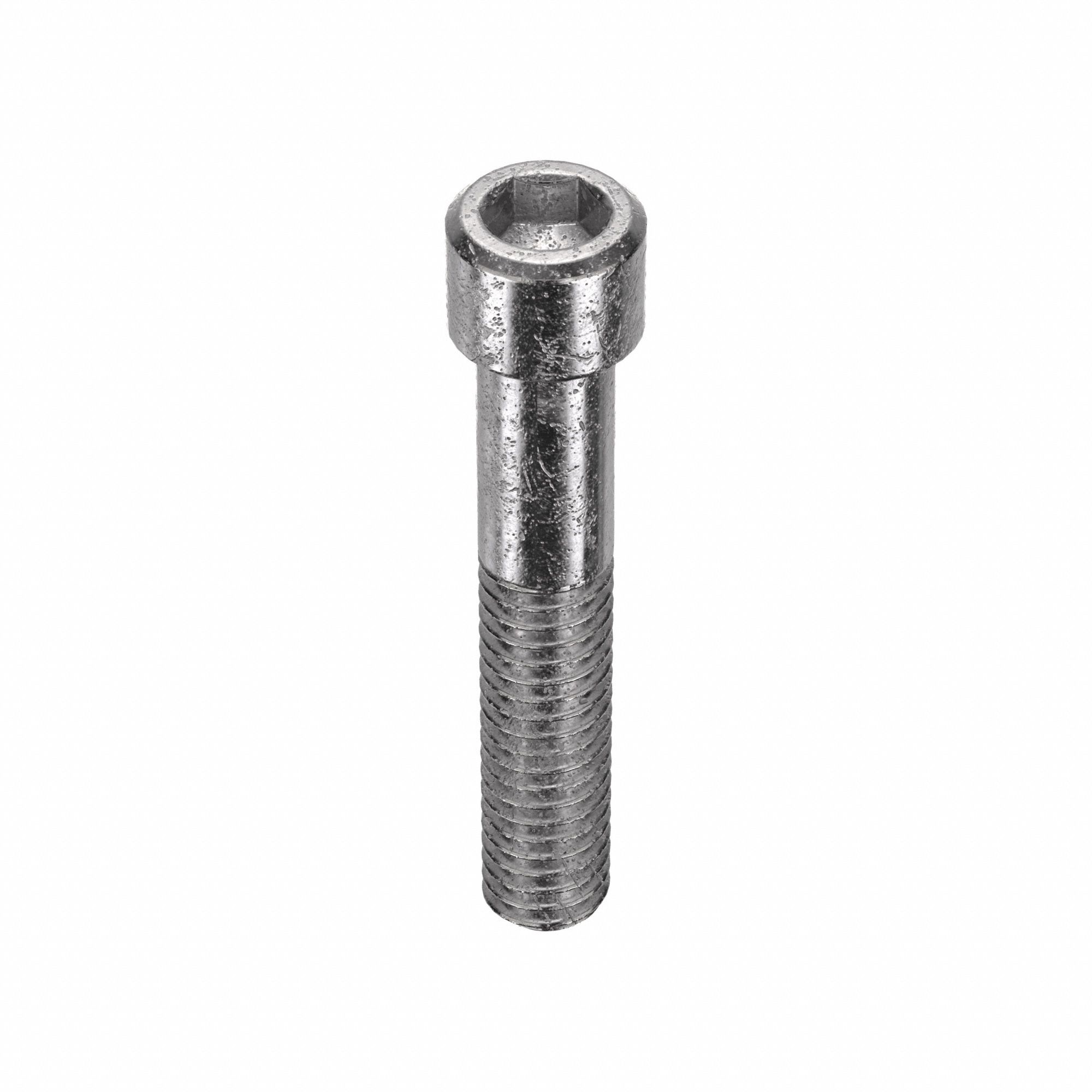Socket Head Cap Screw: 5/16"-18 Thread Size, 1 3/4 in Lg, Std, Plain, Stainless Steel, 18-8, 50 PK