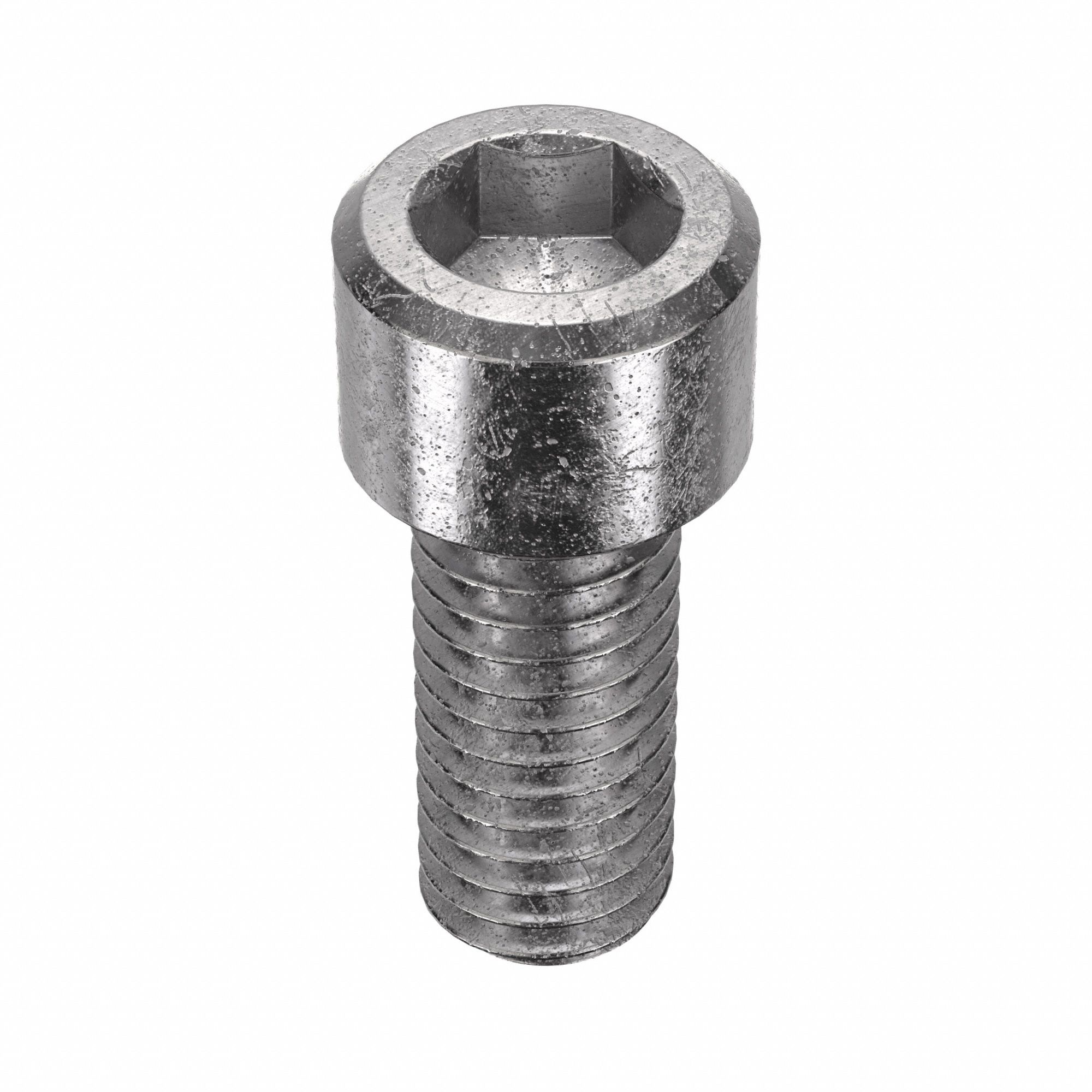 Socket Head Cap Screw: 3/8"-16 Thread Size, 7/8 in Lg, Std, Plain, Stainless Steel, 18-8, 50 PK