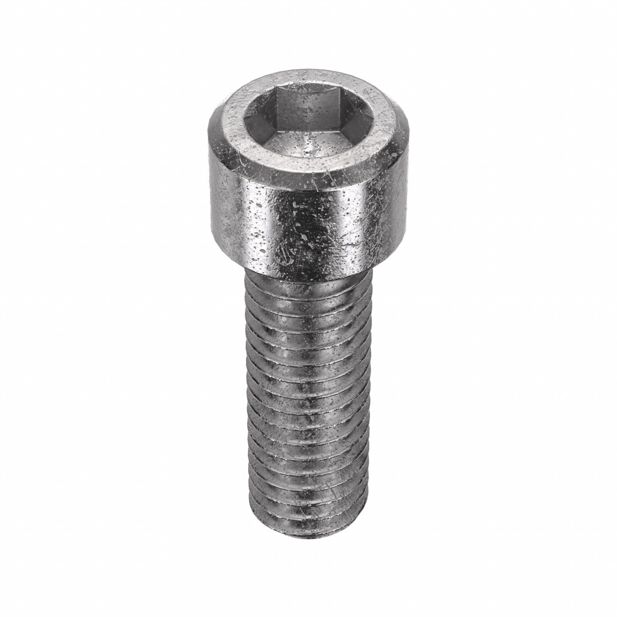 Socket Head Cap Screw: 3/8"-16 Thread Size, 1 1/8 in Lg, Std, Plain, Stainless Steel, 18-8, 50 PK