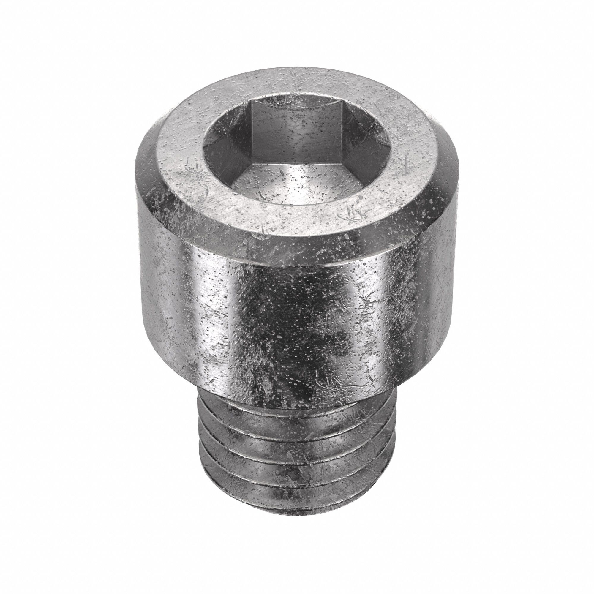 Socket Head Cap Screw: 1/2"-13 Thread Size, 1/2 in Lg, Std, Plain, Stainless Steel, 18-8, 10 PK