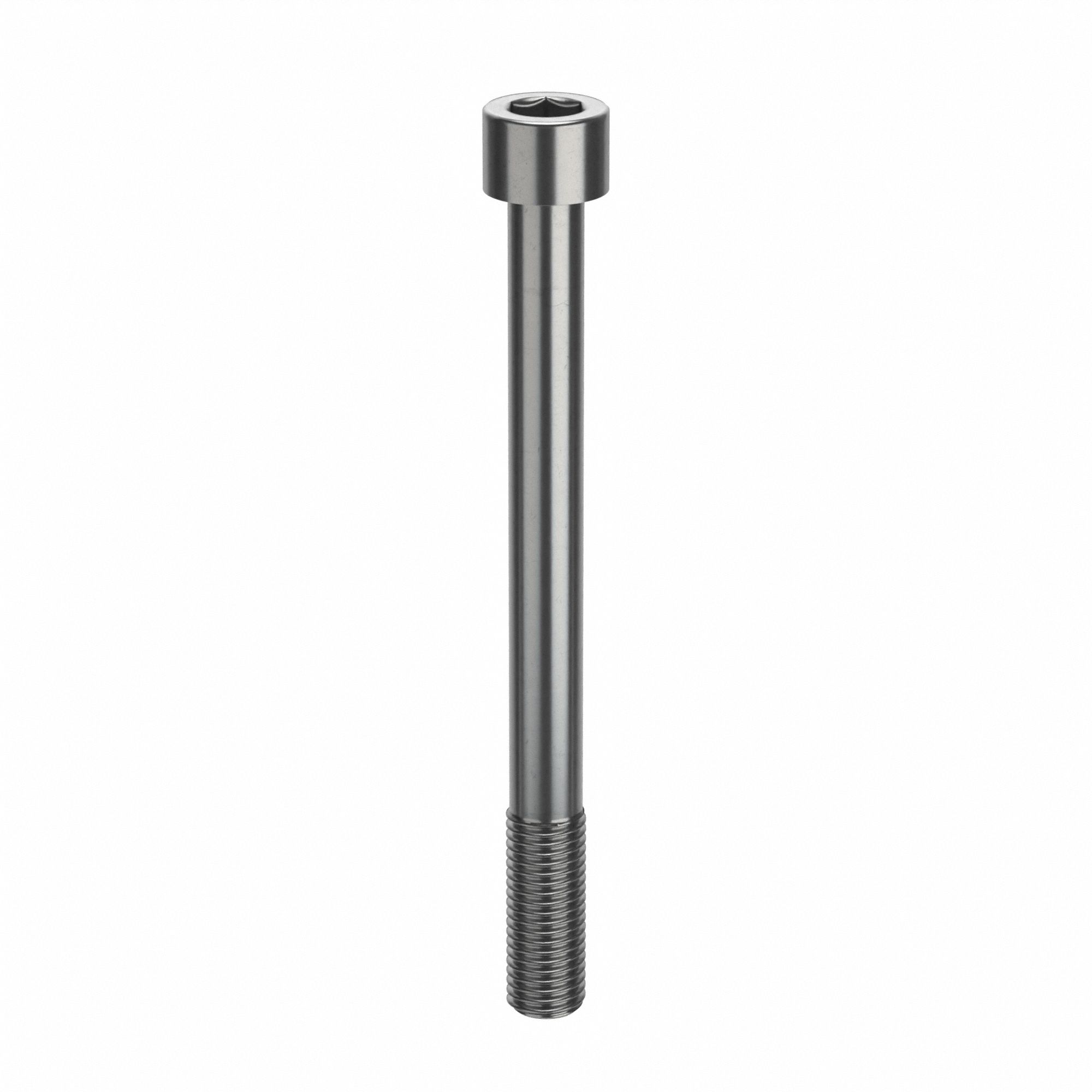 Socket Head Cap Screw: 3/4"-10 Thread Size, 8 in Lg, Std, Plain, Stainless Steel, 18-8, 5 PK