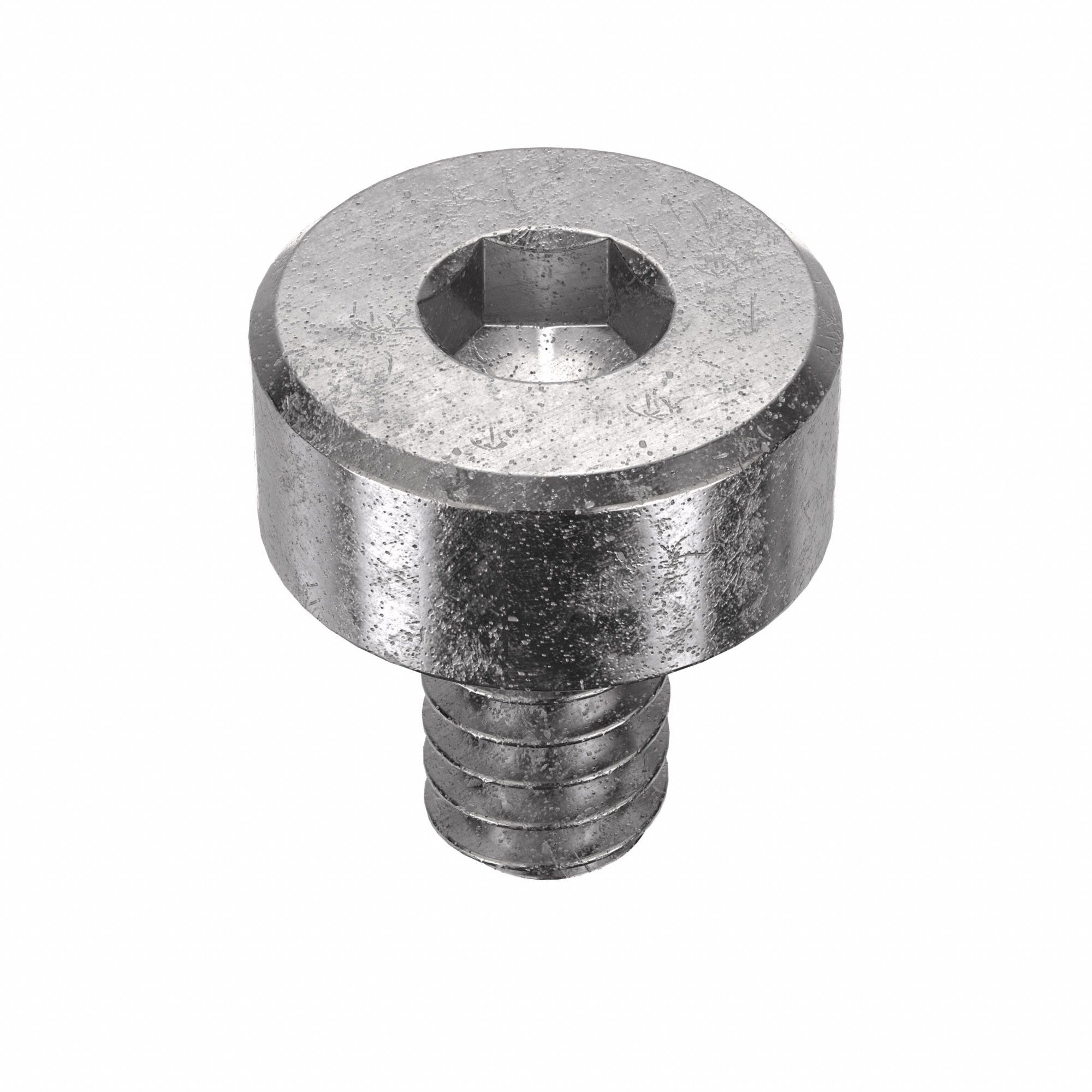 Socket Head Cap Screw: #4-40 Thread Size, 3/16 in Lg, Std, Plain, Stainless Steel, 316, 100 PK