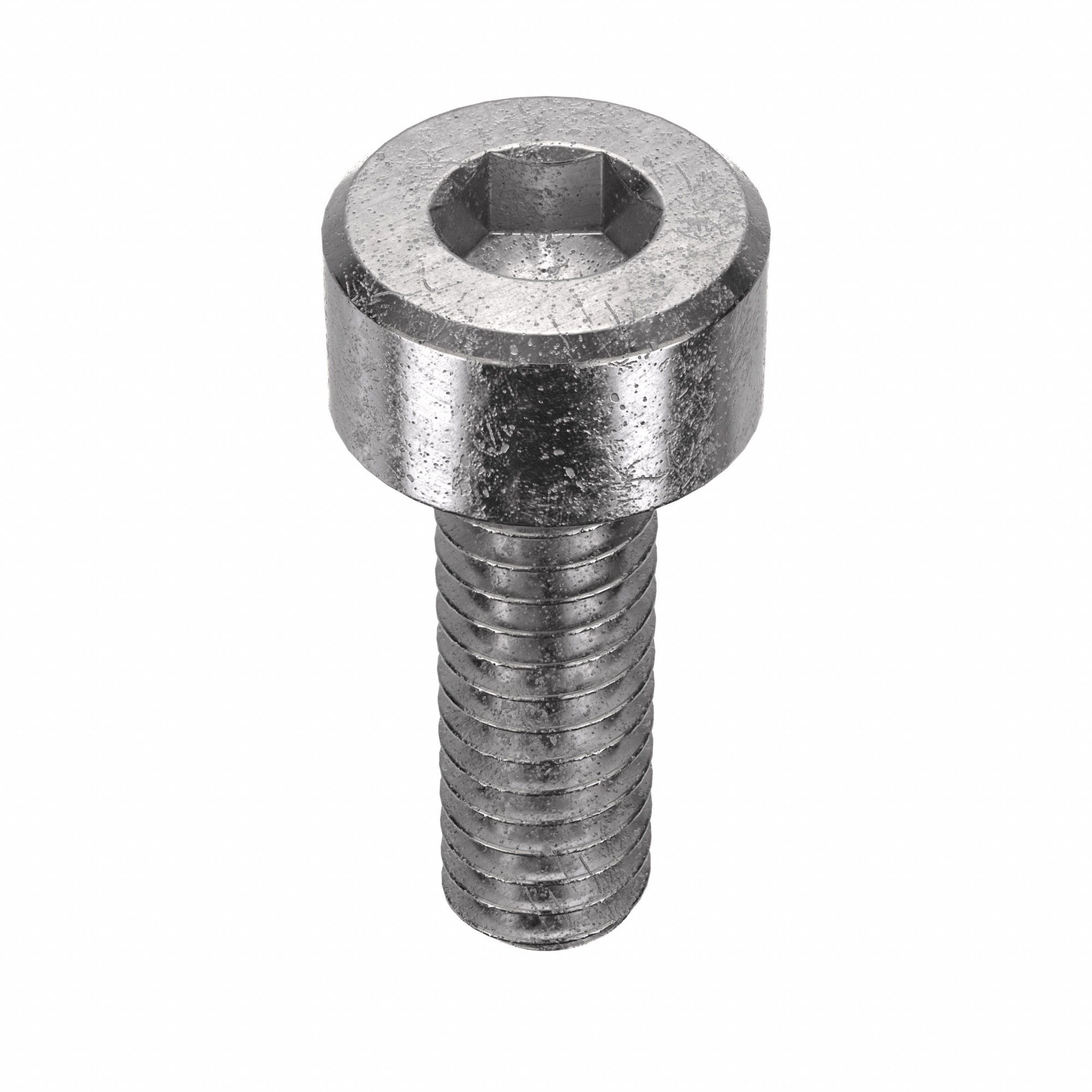 SOCKET HEAD CAP SCREW, #8-32 THREAD, ½ IN L, STANDARD, PLAIN, 316 STAINLESS STEEL, 100 PK