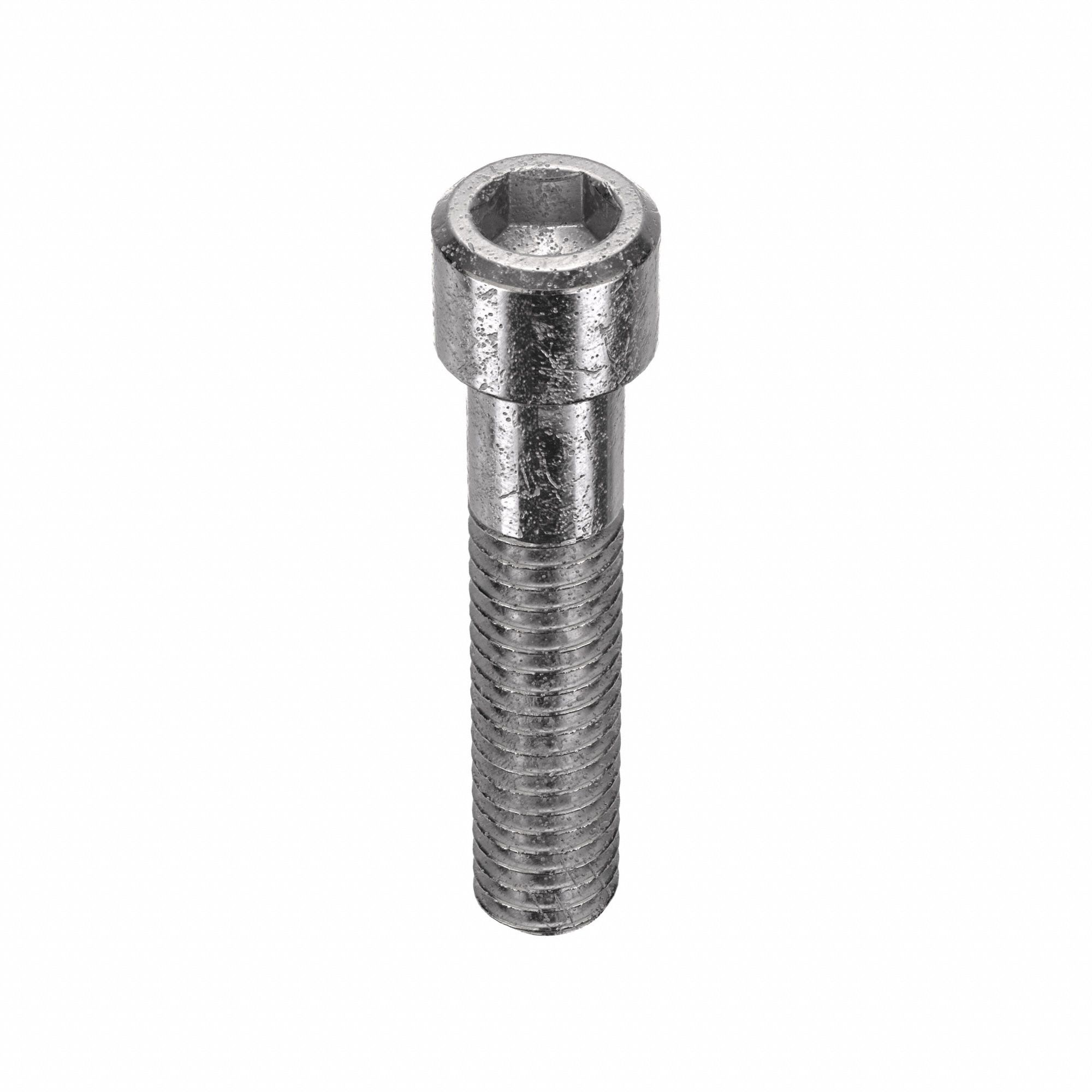 Socket Head Cap Screw: 5/16"-18 Thread Size, 1 1/2 in Lg, Std, Plain, Stainless Steel, 316, 50 PK
