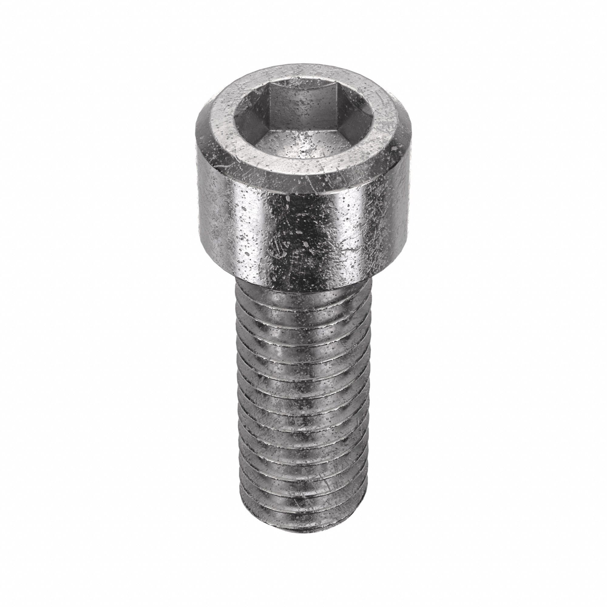 Socket Head Cap Screw: 3/8"-16 Thread Size, 1 in Lg, Std, Plain, Stainless Steel, 316, 50 PK