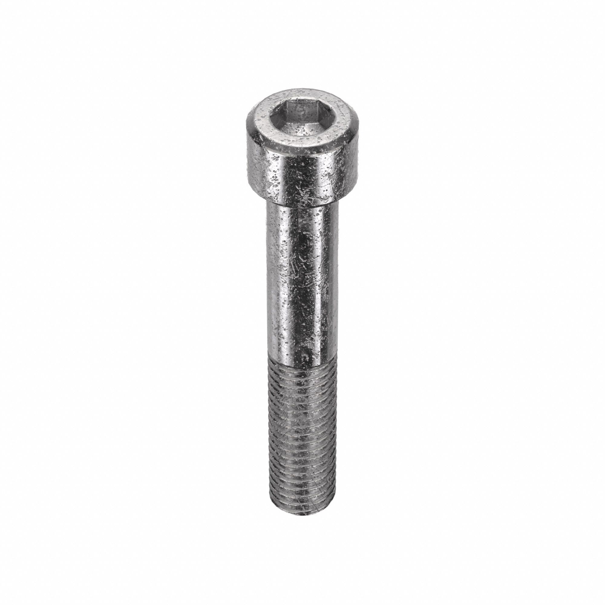 Socket Head Cap Screw: 1/2"-13 Thread Size, 3 in Lg, Std, Plain, Stainless Steel, 316, 5 PK