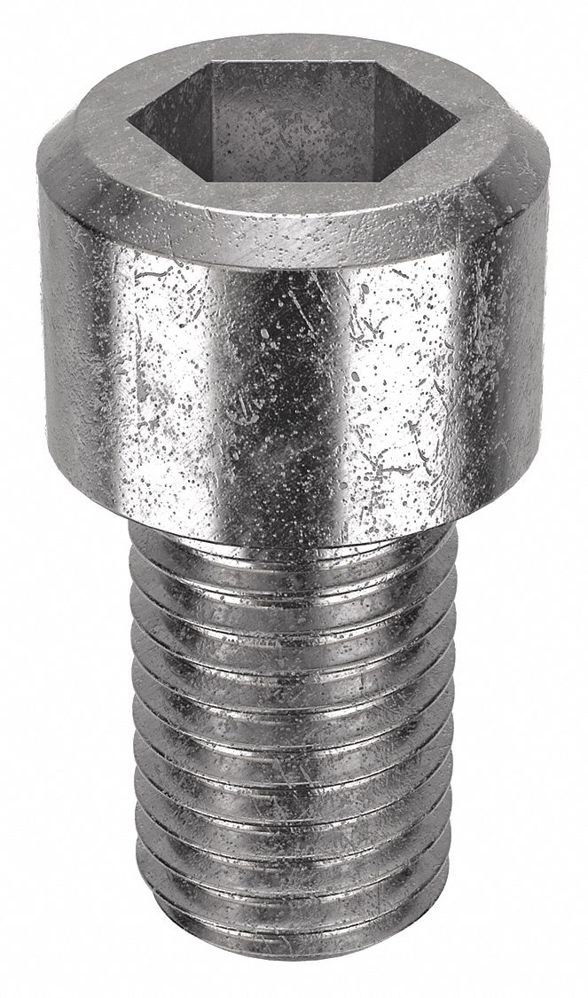 Socket Head Cap Screw: 3/4"-10 Thread Size, 1 1/4 in Lg, Std, Plain, Stainless Steel, 316, 5 PK