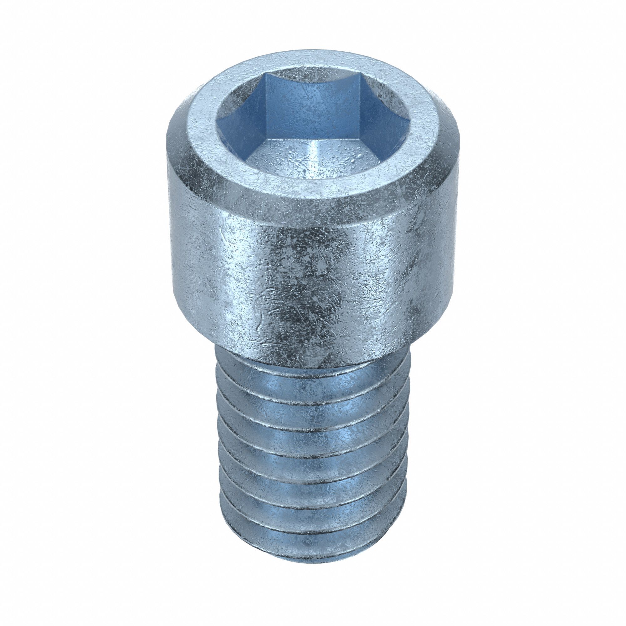 Socket Head Cap Screw: 5/16"-18 Thread Size, 1/2 in Lg, Std, Zinc Plated, Alloy Steel, 100 PK