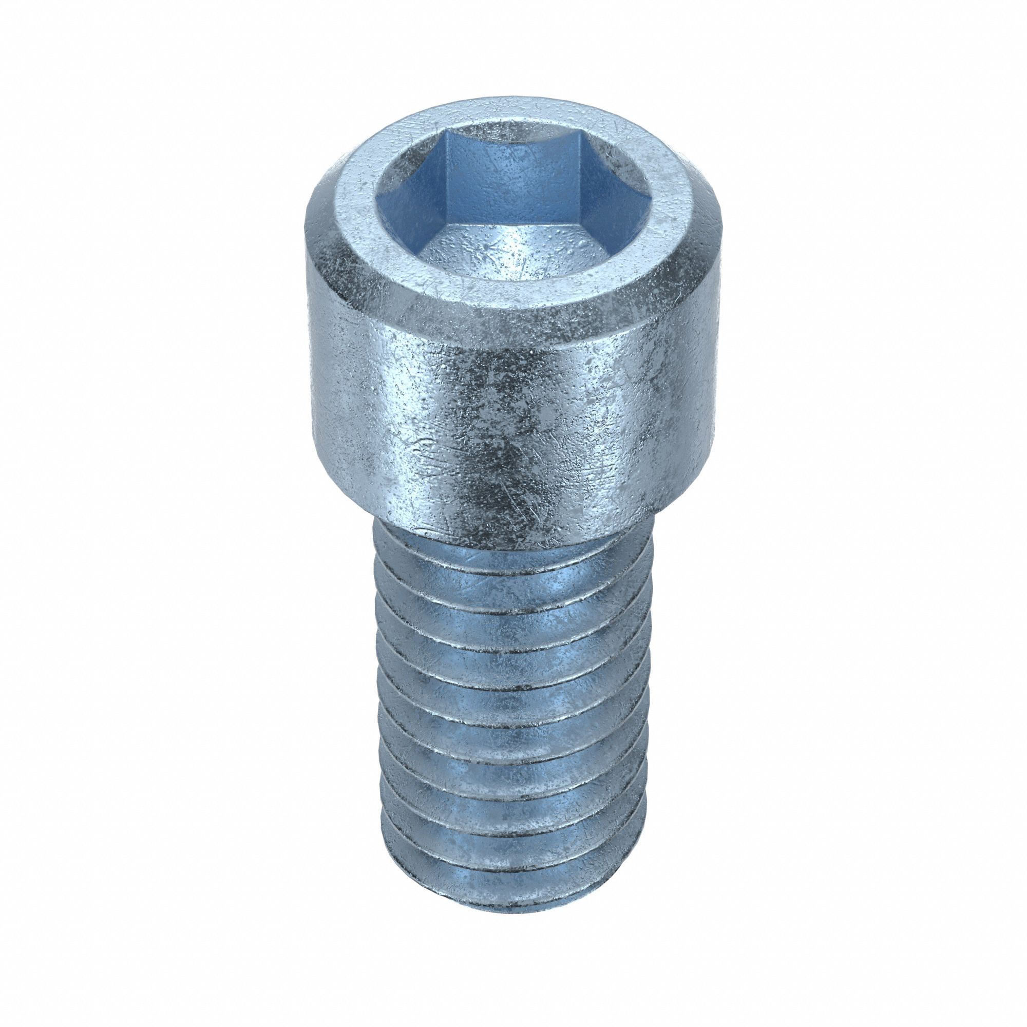 Socket Head Cap Screw: 5/16"-18 Thread Size, 5/8 in Lg, Std, Zinc Plated, Alloy Steel, 100 PK