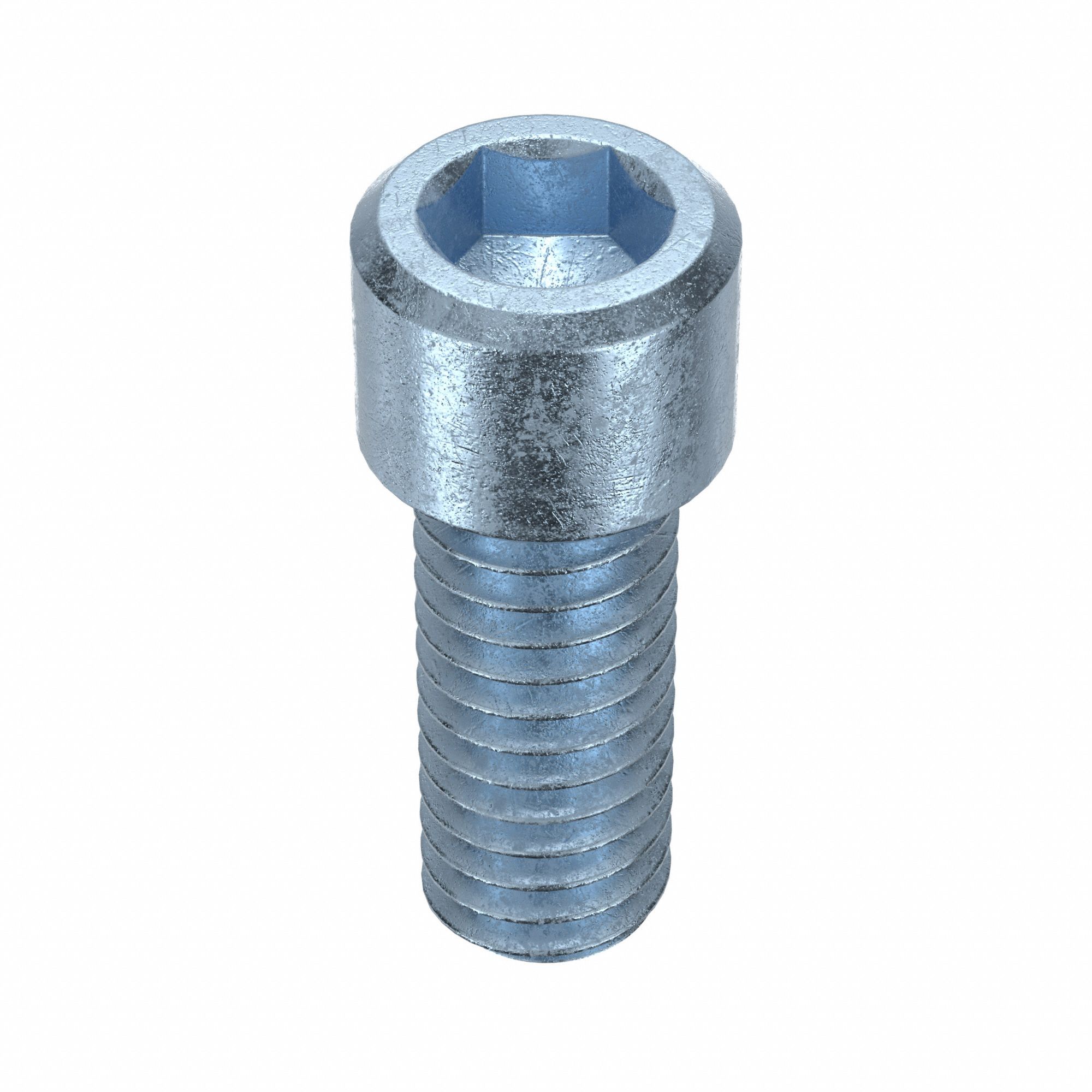 Socket Head Cap Screw: 5/16"-18 Thread Size, 3/4 in Lg, Std, Zinc Plated, Alloy Steel, 100 PK