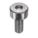 SOCKET HEAD CAP SCREW, M2-0.4 THREAD, 5MM L, STANDARD, PLAIN, 18-8 STAINLESS STEEL, 50 PK