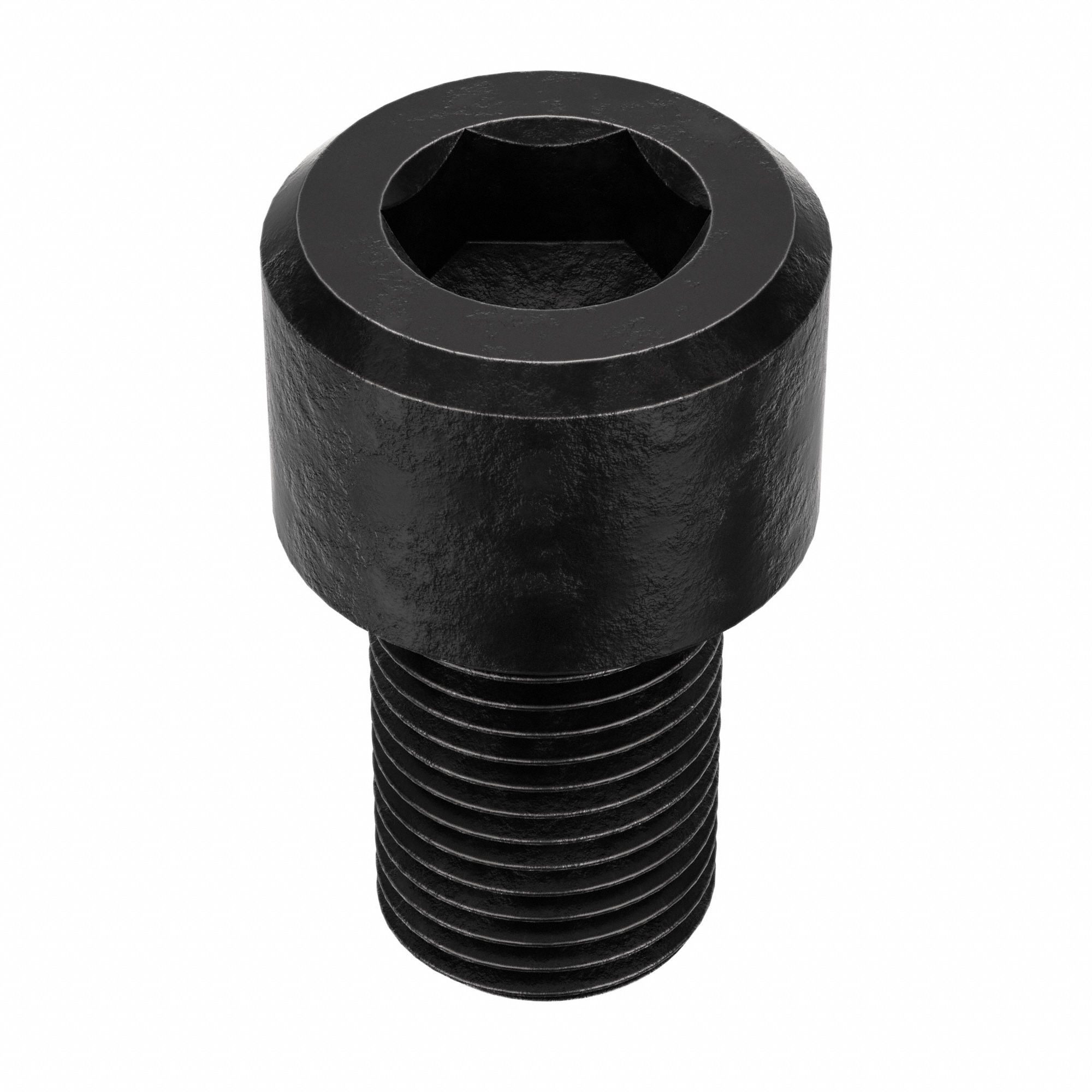 Socket Head Cap Screw: 1/2"-20 Thread Size, 3/4 in Lg, Std, Black Oxide, Alloy Steel, 10 PK