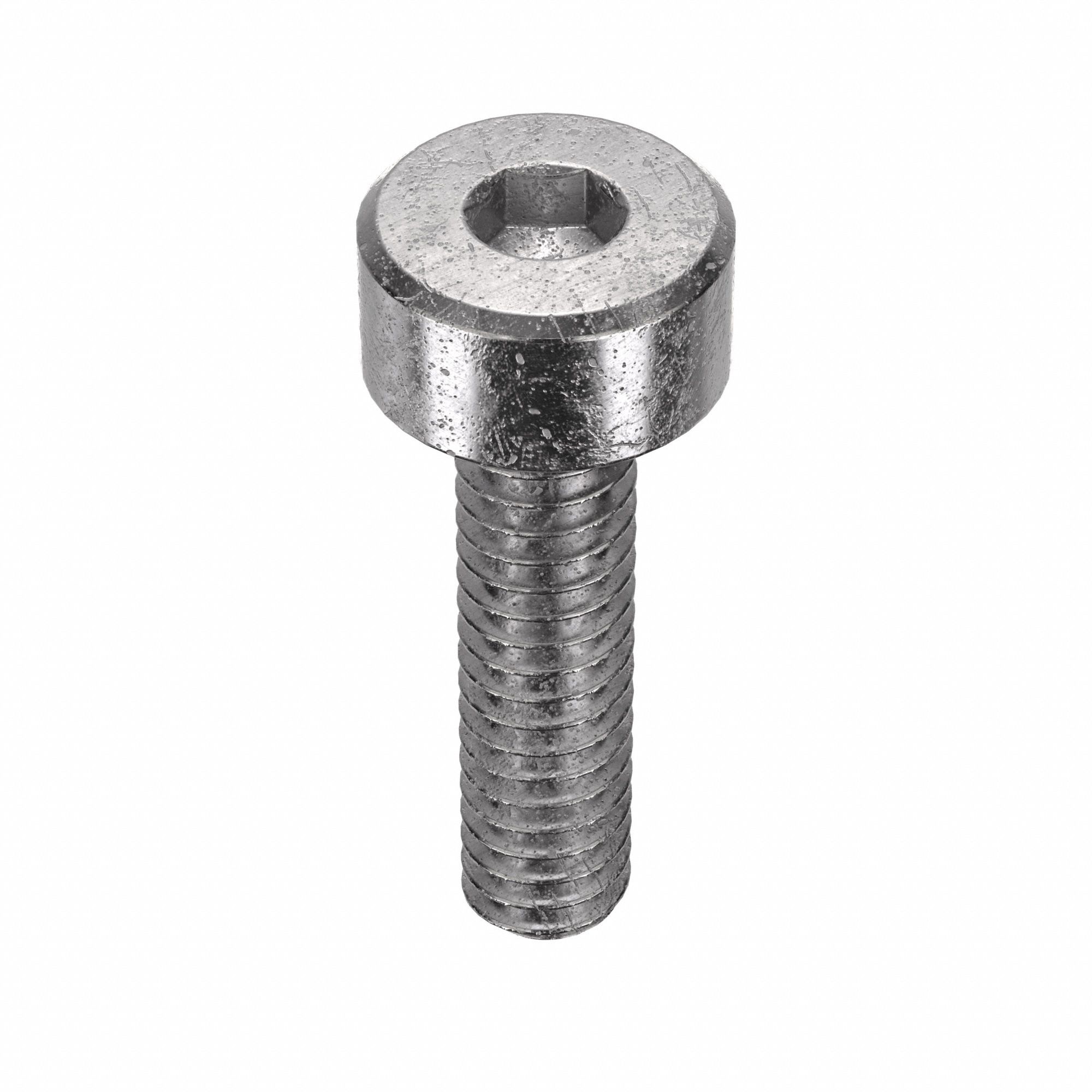 SOCKET HEAD CAP SCREW, M2-0.4 THREAD, 8MM L, STANDARD, PLAIN, 18-8 STAINLESS STEEL, 50 PK