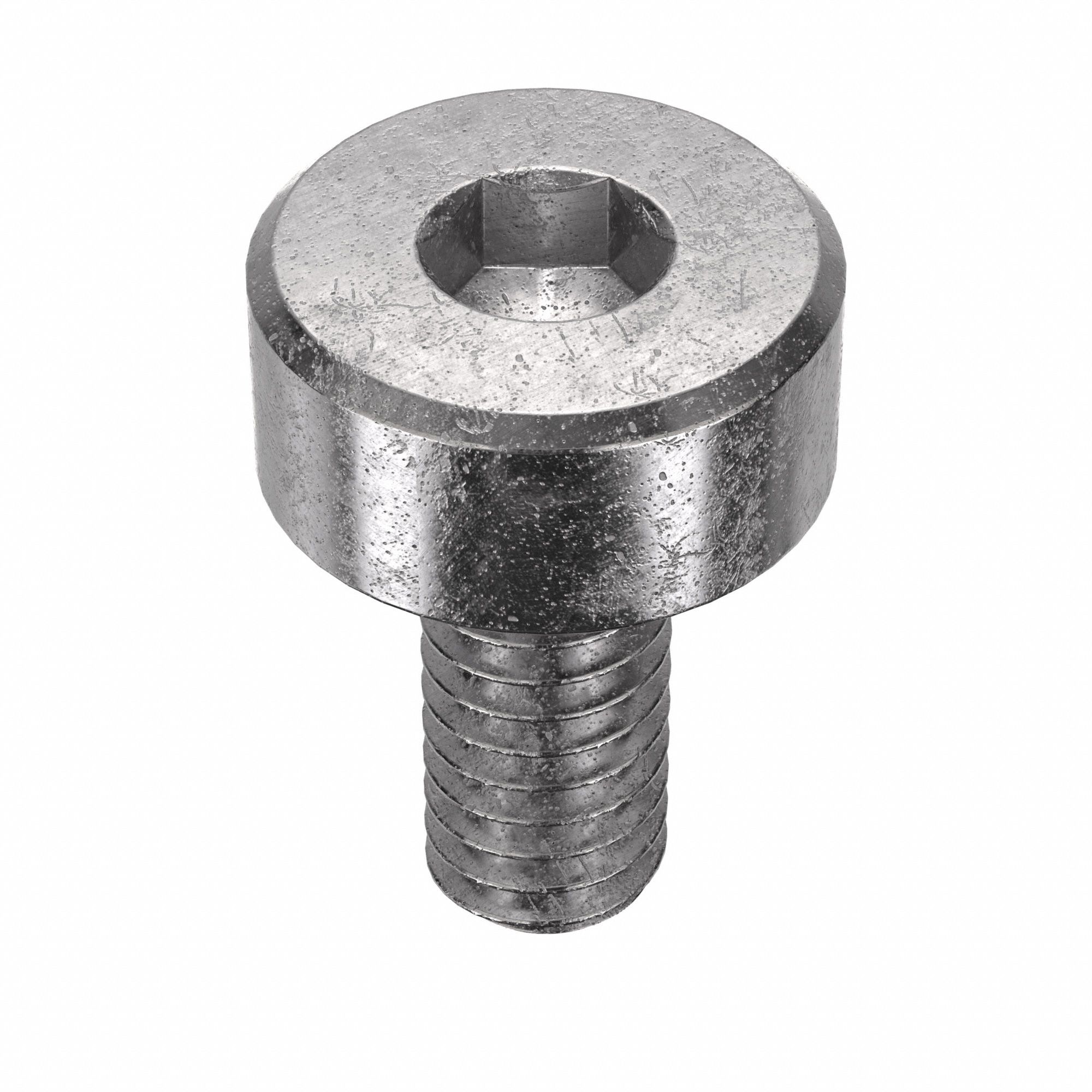 Socket Head Cap Screw: #4-48 Thread Size, 1/4 in Lg, Std, Plain, Stainless Steel, 18-8, 100 PK
