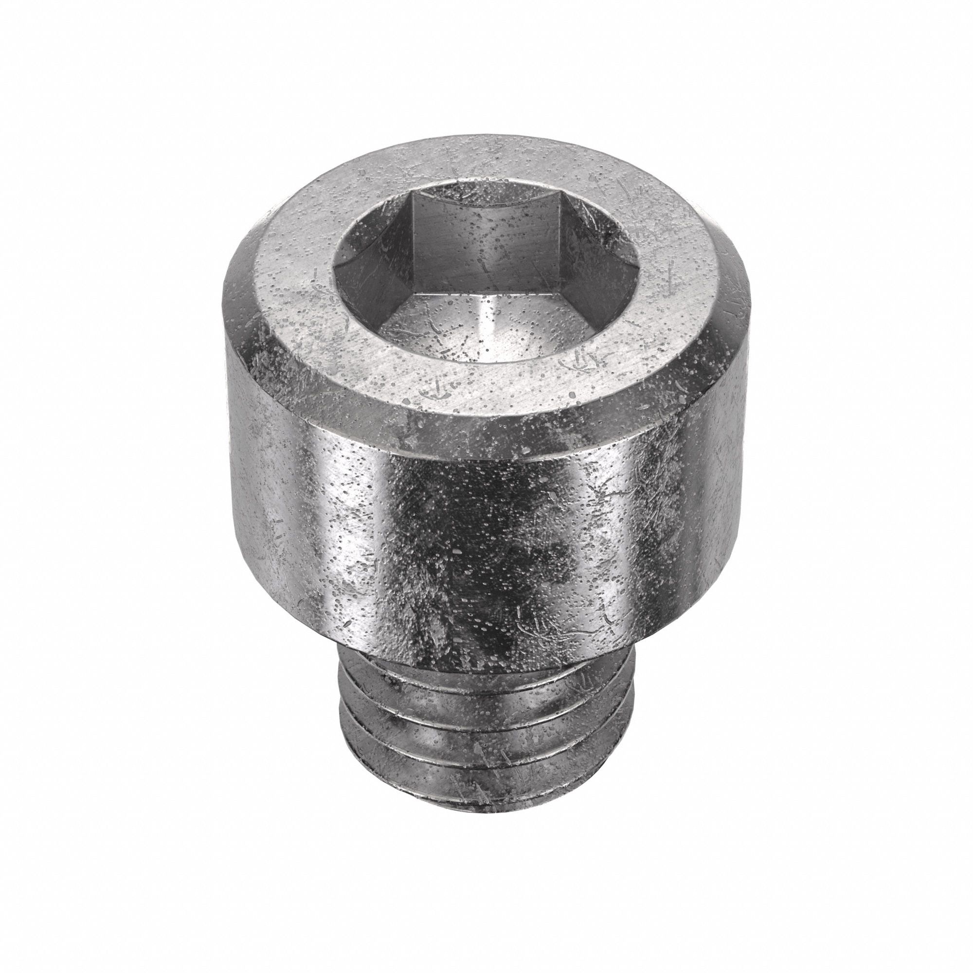 Socket Head Cap Screw: #10-32 Thread Size, 3/16 in Lg, Std, Plain, Stainless Steel, 18-8, 100 PK