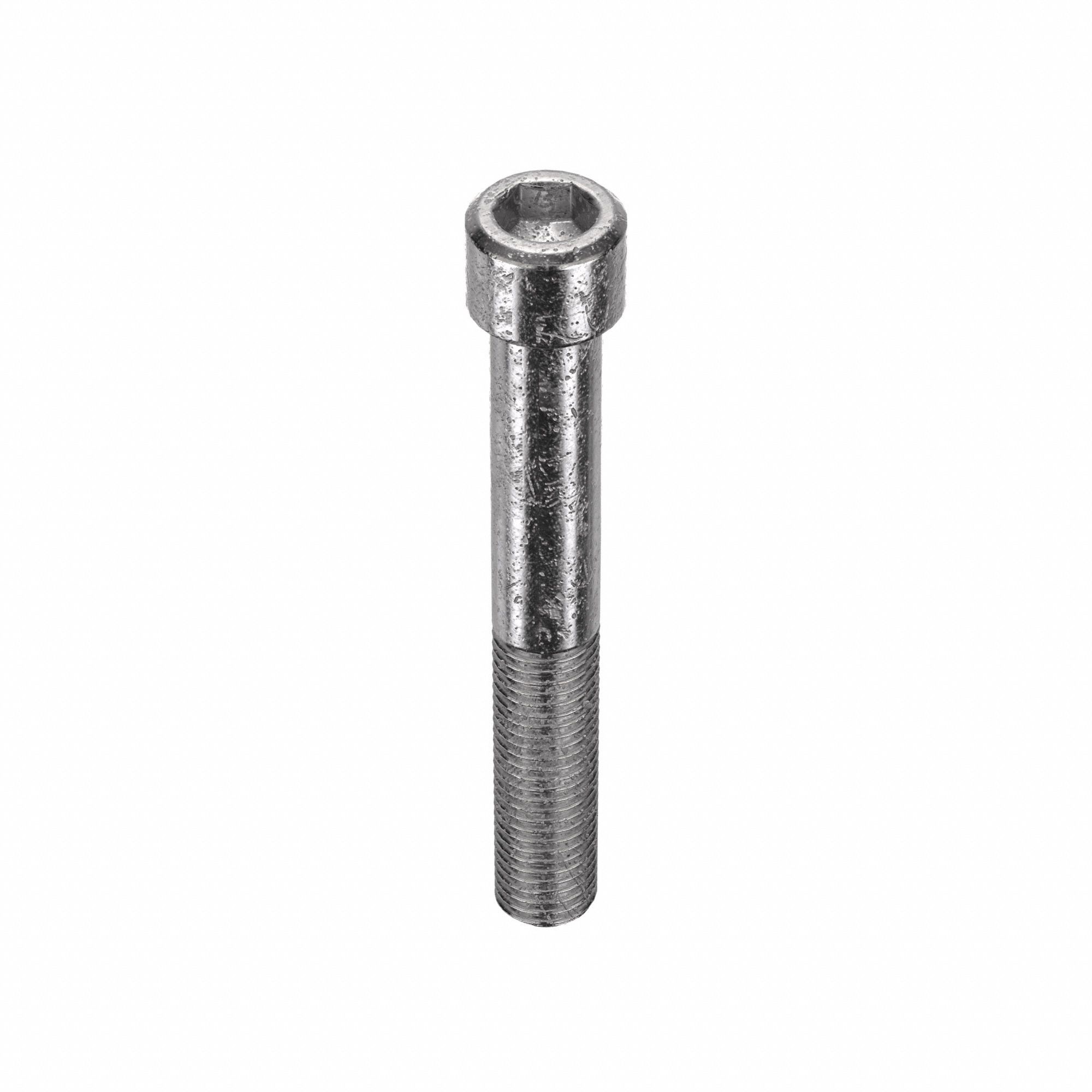 Socket Head Cap Screw: 5/16"-24 Thread Size, 2 1/4 in Lg, Std, Plain, Stainless Steel, 18-8, 25 PK