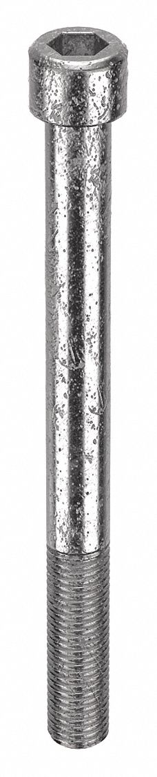 Socket Head Cap Screw: 5/16"-24 Thread Size, 3 1/2 in Lg, Std, Plain, Stainless Steel, 18-8, 25 PK