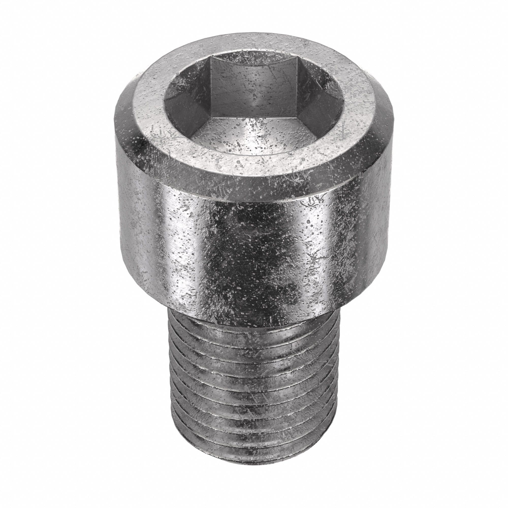 Socket Head Cap Screw: 3/8"-24 Thread Size, 1/2 in Lg, Std, Plain, Stainless Steel, 18-8, 50 PK