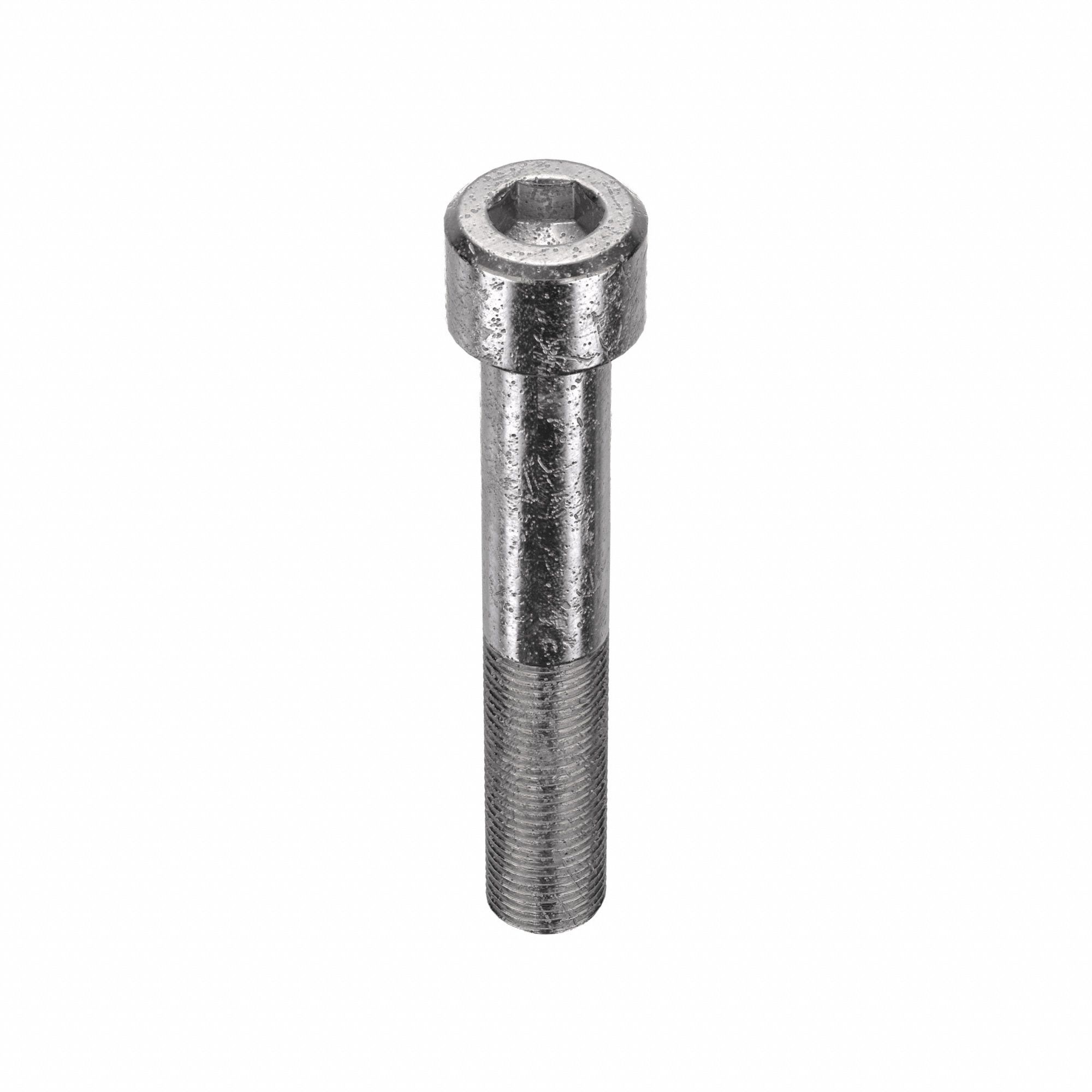 Socket Head Cap Screw: 1/2"-20 Thread Size, 3 in Lg, Std, Plain, Stainless Steel, 18-8, 5 PK