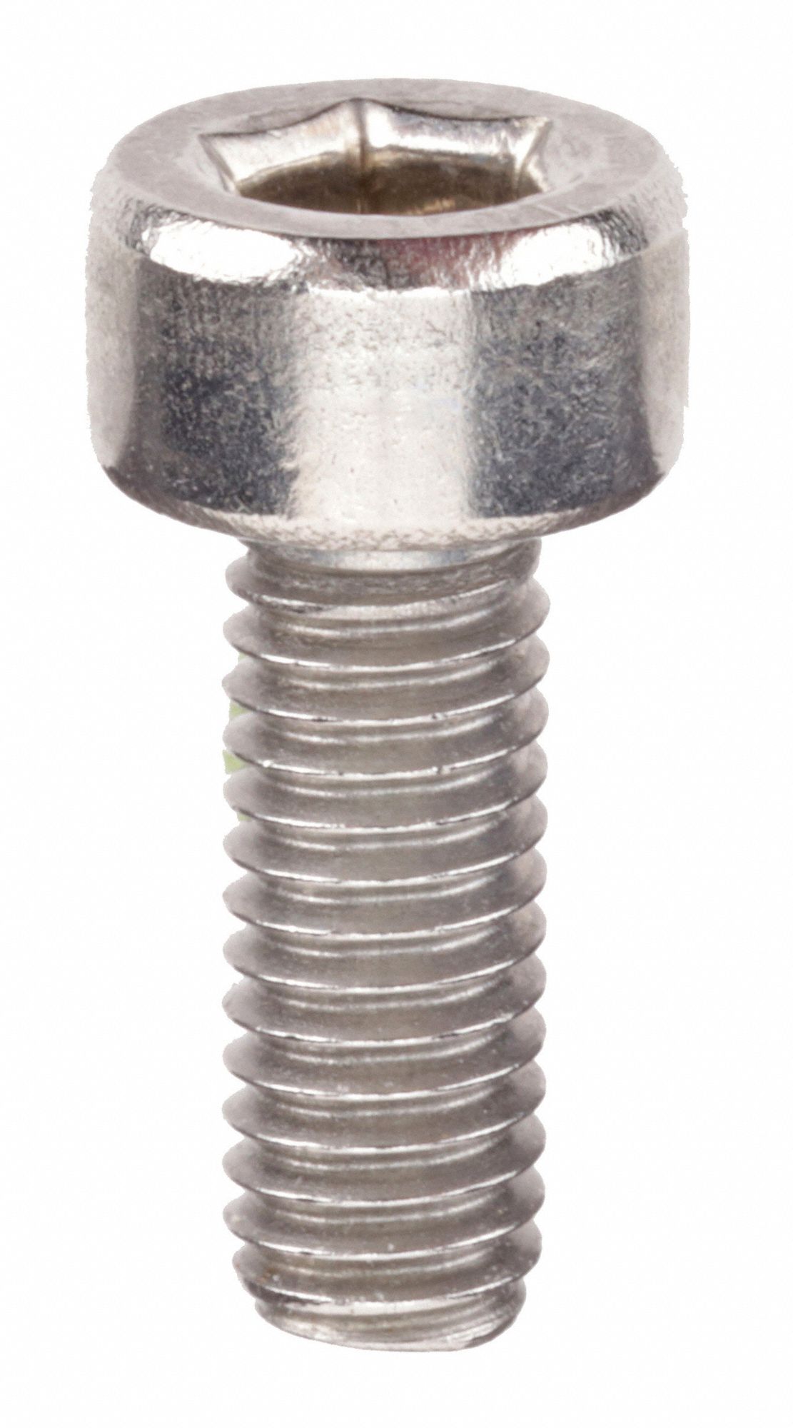 SOCKET HEAD CAP SCREW, M3-0.5 THREAD, 8MM L, STANDARD, PLAIN, 18-8 STAINLESS STEEL, 50 PK