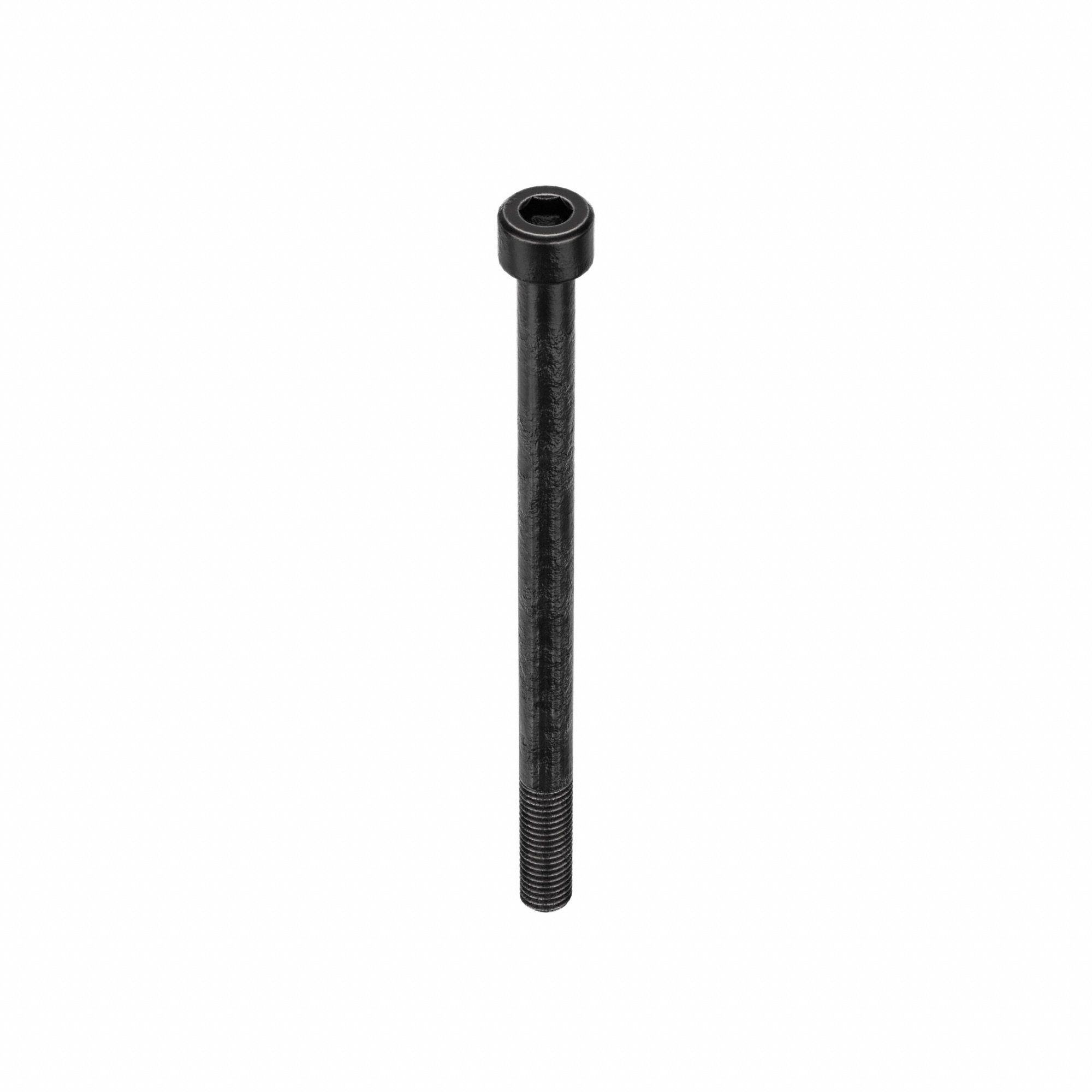 Socket Head Cap Screw: M10x1.50 Thread Size, 150 mm Lg, Std, Black Oxide, Alloy Steel, 25 PK