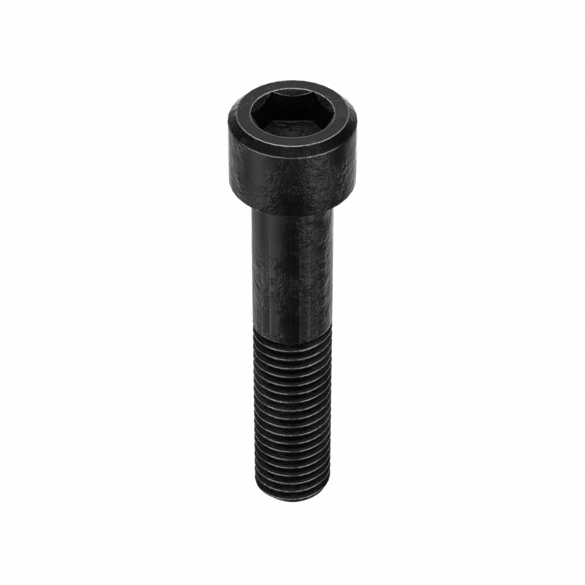 Socket Head Cap Screw: M14x2.00 Thread Size, 70 mm Lg, Std, Black Oxide, Alloy Steel, 25 PK