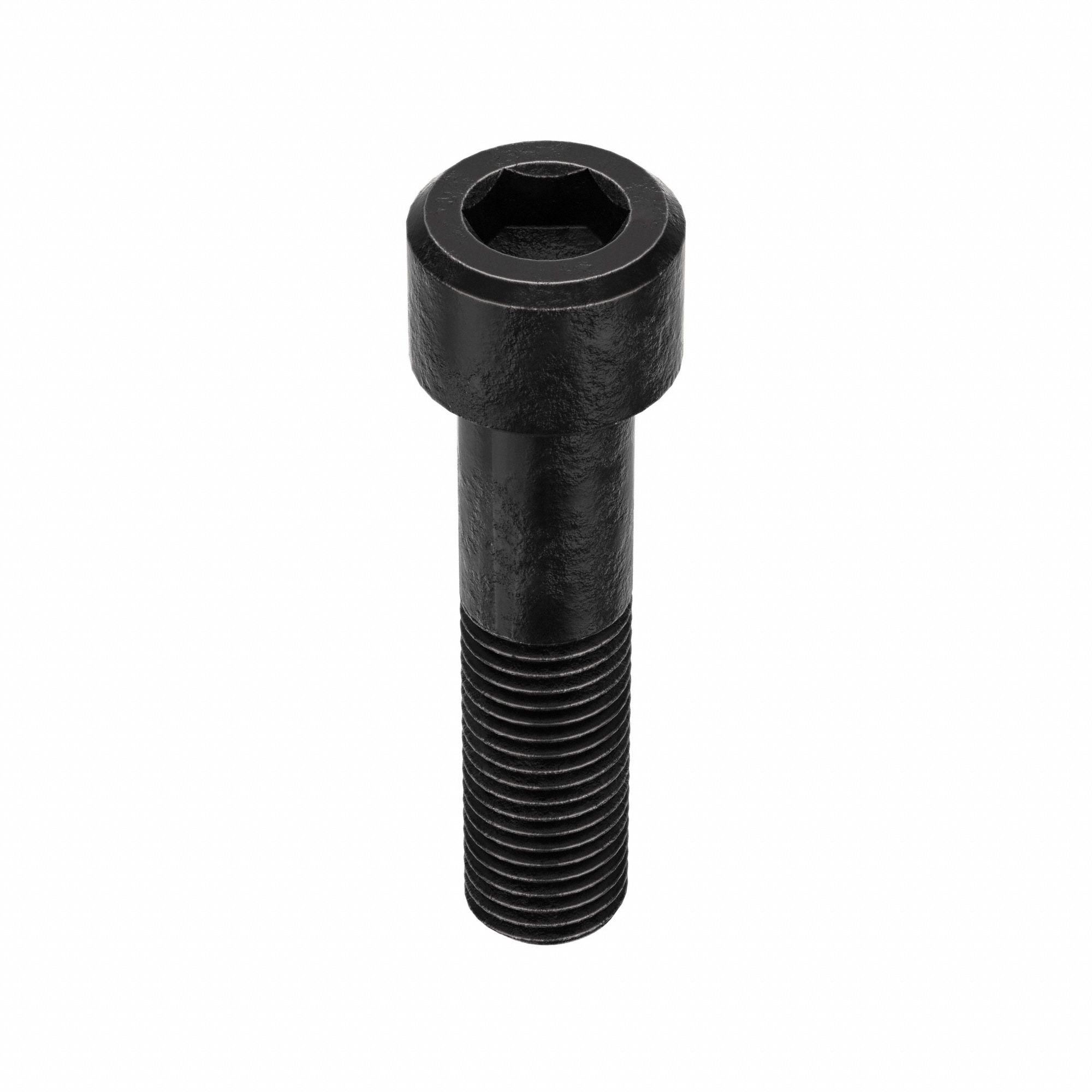 Socket Head Cap Screw: M24x3.00 Thread Size, 100 mm Lg, Std, Black Oxide, Alloy Steel, 5 PK