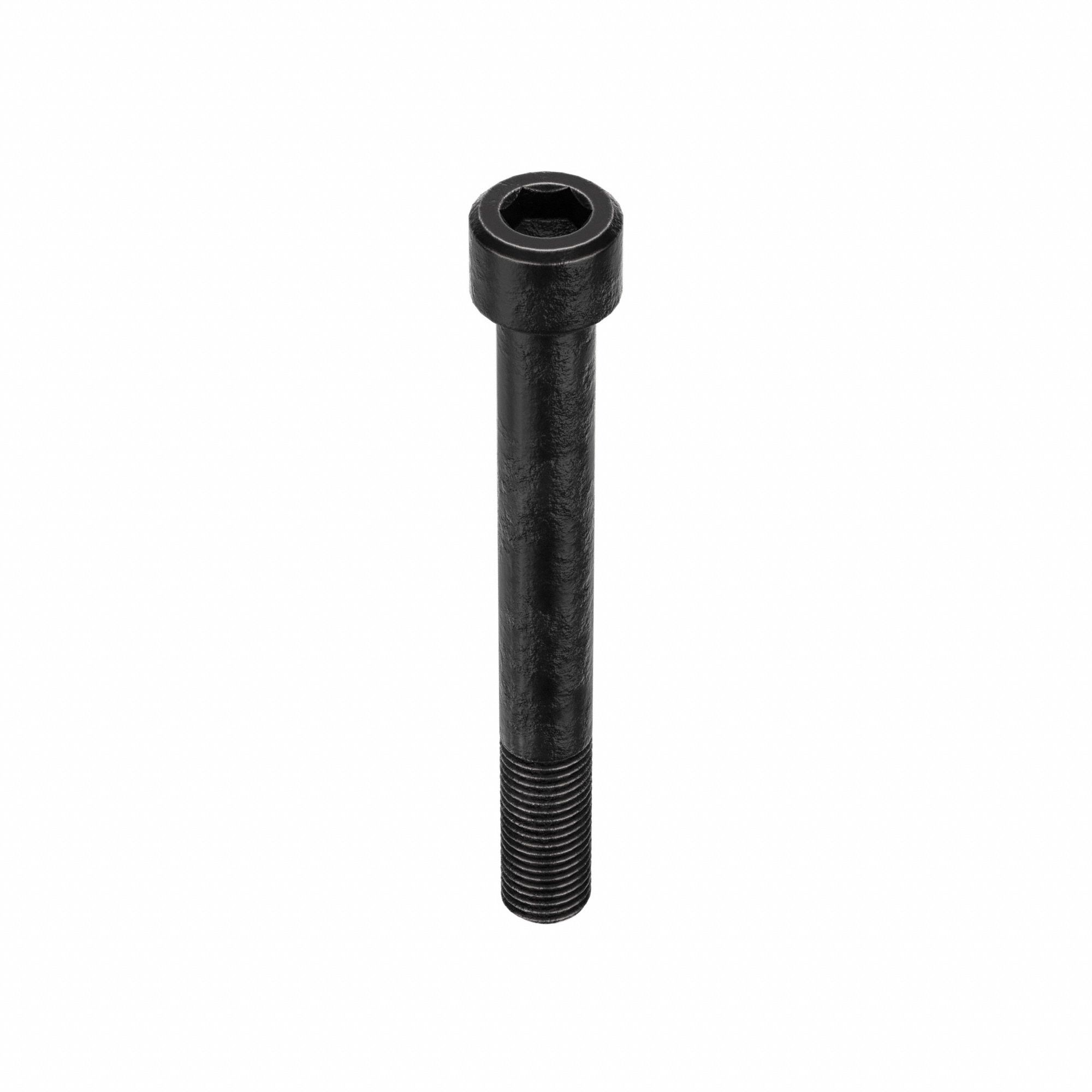 Socket Head Cap Screw: M24x3.00 Thread Size, 200 mm Lg, Std, Black Oxide, Alloy Steel, 5 PK