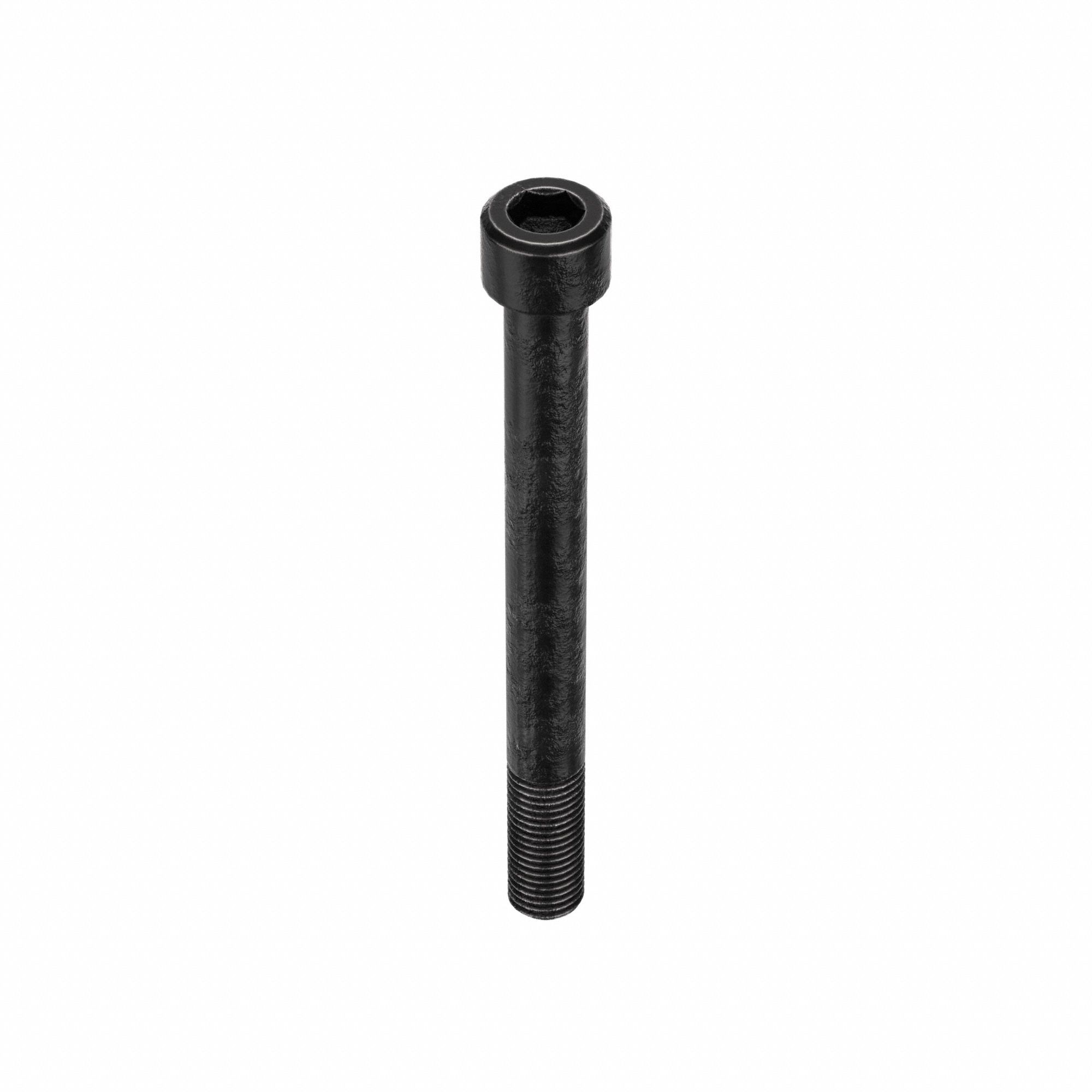 Socket Head Cap Screw: M24x3.00 Thread Size, 240 mm Lg, Std, Black Oxide, Alloy Steel, 5 PK