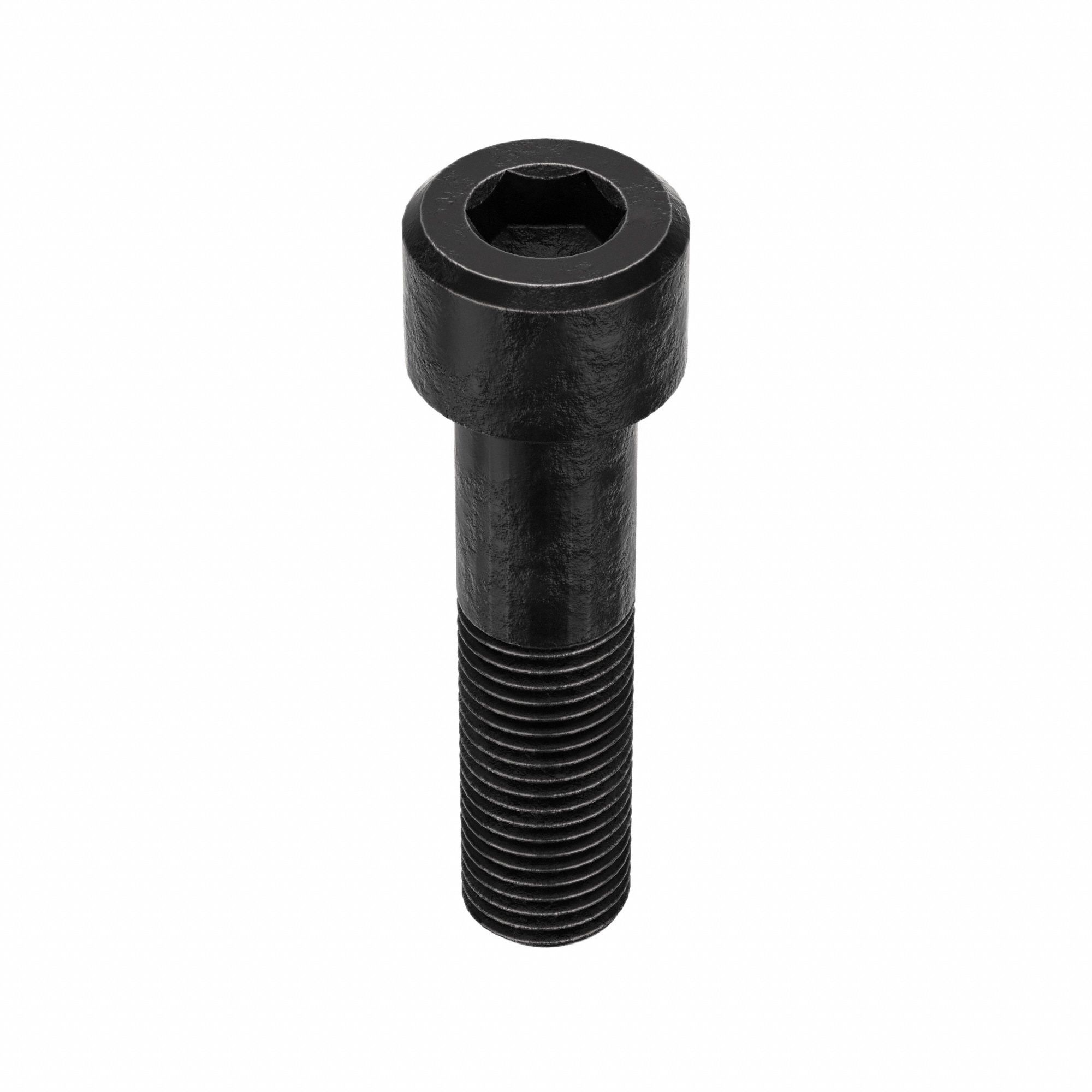 Socket Head Cap Screw: M30x3.50 Thread Size, 120 mm Lg, Std, Black Oxide, Alloy Steel, 5 PK