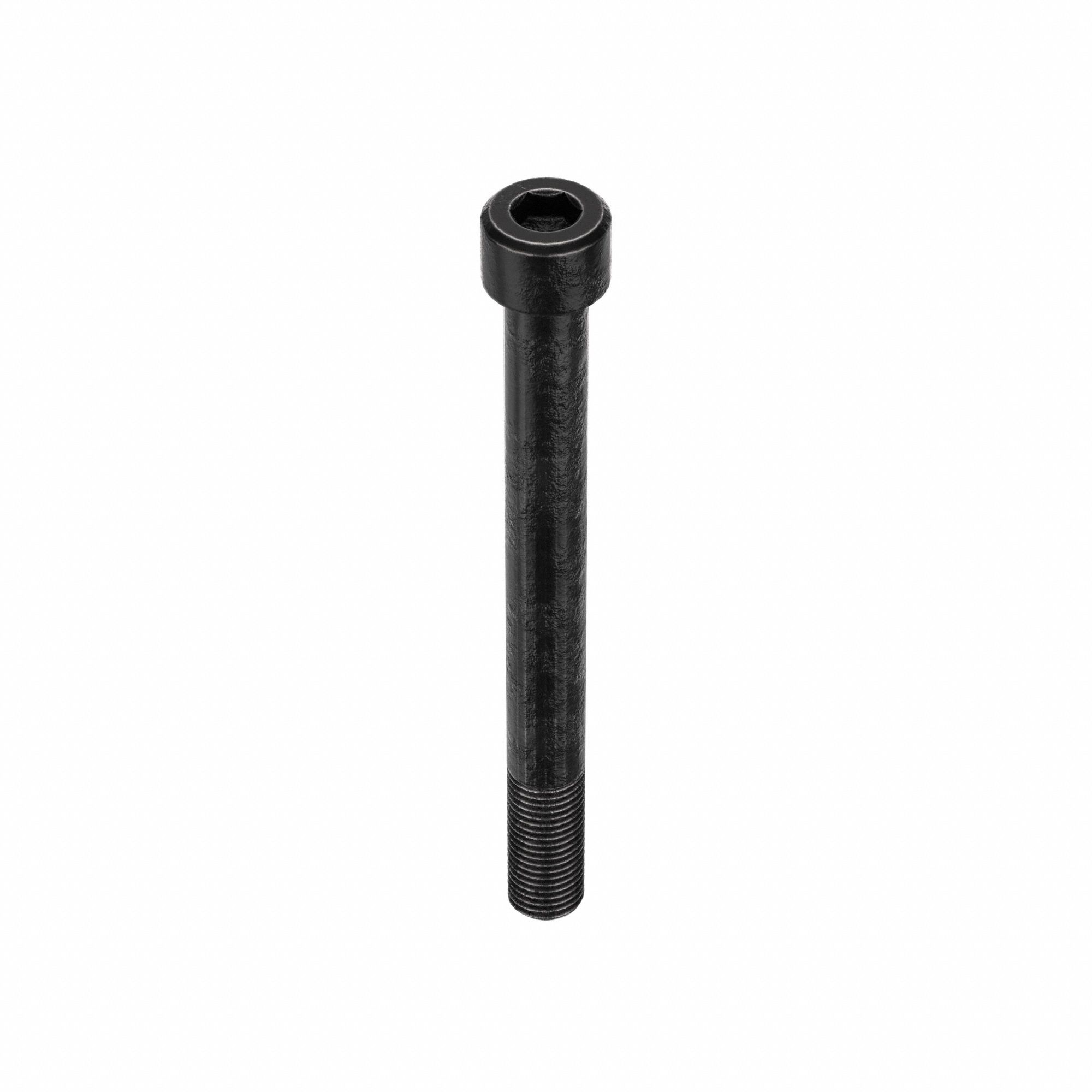 Socket Head Cap Screw: M30x3.50 Thread Size, 300 mm Lg, Std, Black Oxide, Alloy Steel, 5 PK