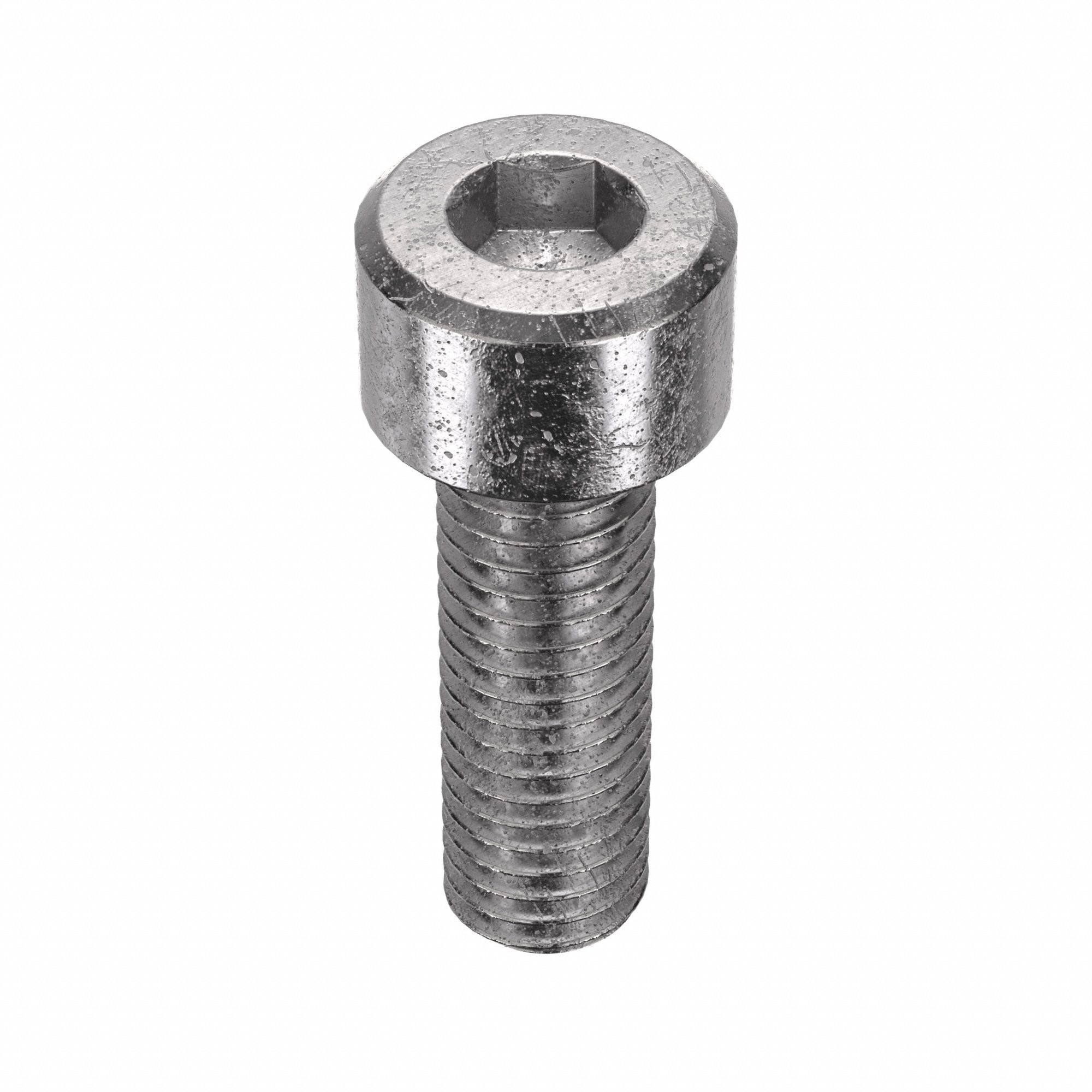 Socket Head Cap Screw: M8x1.25 Thread Size, 25 mm Lg, Std, Plain, Stainless Steel, 18-8, 50 PK